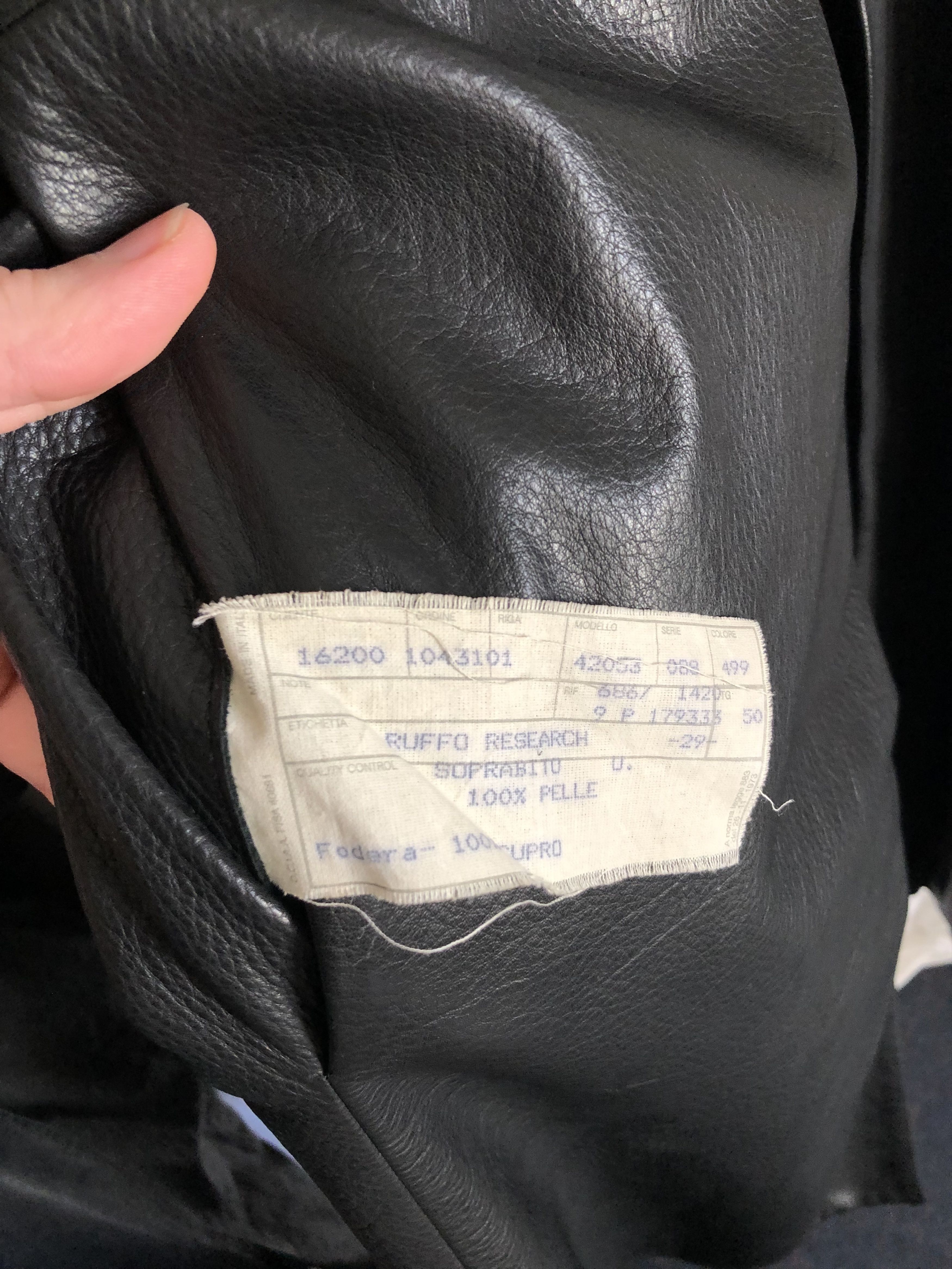 Raf Simons 1999 leather overcoat Size US M / EU 48-50 / 2 - 5 Thumbnail