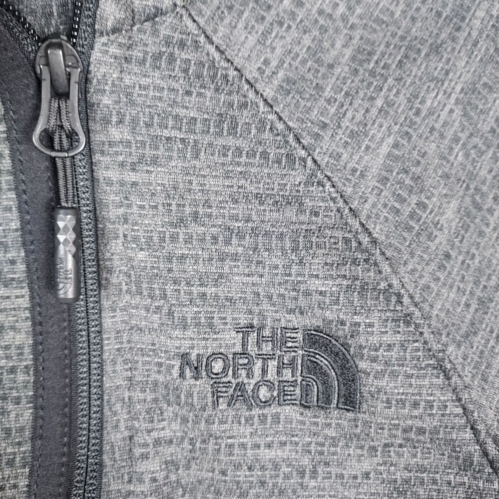 The North Face The North Face Womens S Petite Hooded Jacket Full Zip Gray Outdoor Jacket Size S / US 4 / IT 40 - 5 Thumbnail