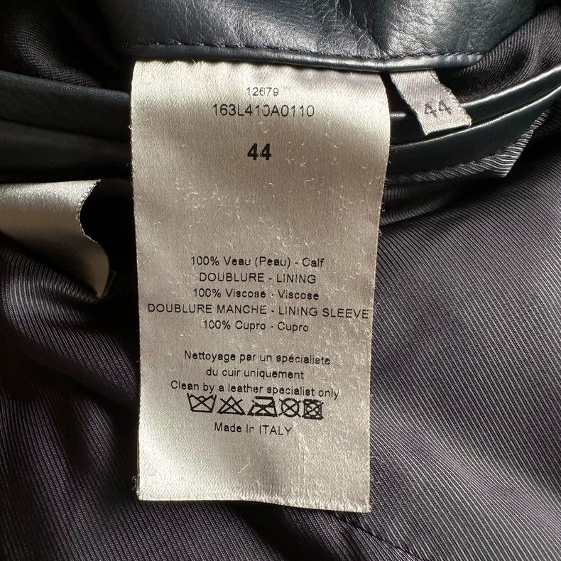 Other Dior Malachite green cowhide leather jacket coat Size US S / EU 44-46 / 1 - 6 Thumbnail