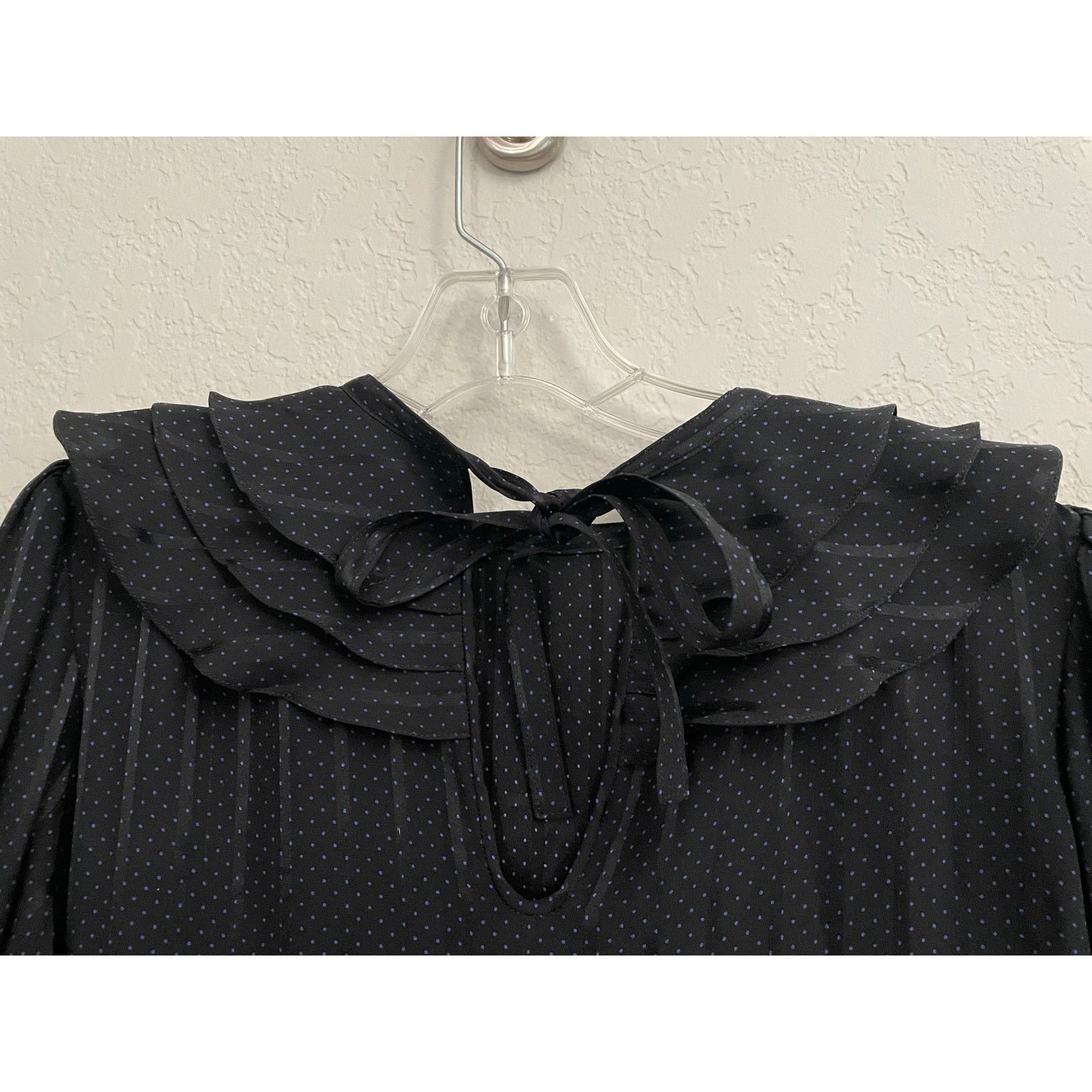 Jean Women Vintage Jean and Martin Pallant black silk dress sz 10 Size L / US 10 / IT 46 - 5 Thumbnail