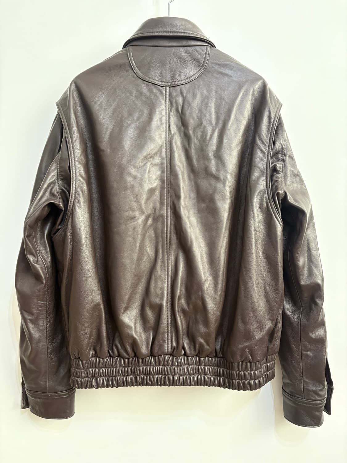 Commission Garrison Leather Jacket Brown Size US M / EU 48-50 / 2 - 5 Thumbnail