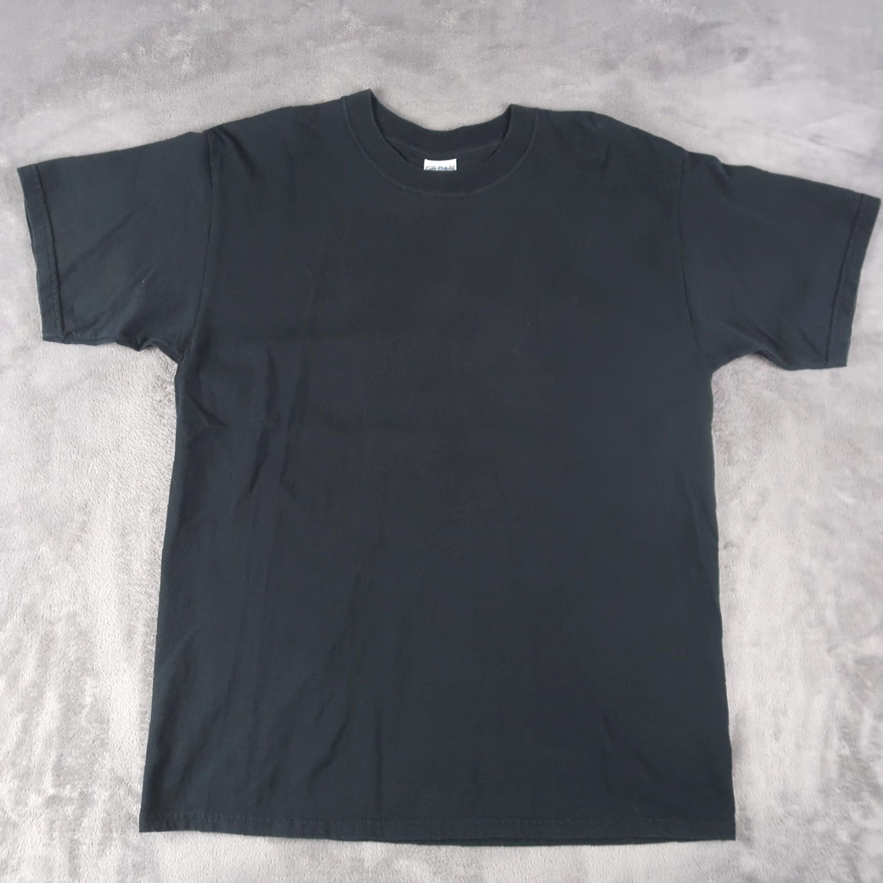 Gildan VINTAGE Gildan T-Shirt Black L Large Cotton Shirt Men Cycle Wear Biker USA Punk Retro 2000s Shirt Mens Size US L / EU 52-54 / 3 - 2 Thumbnail