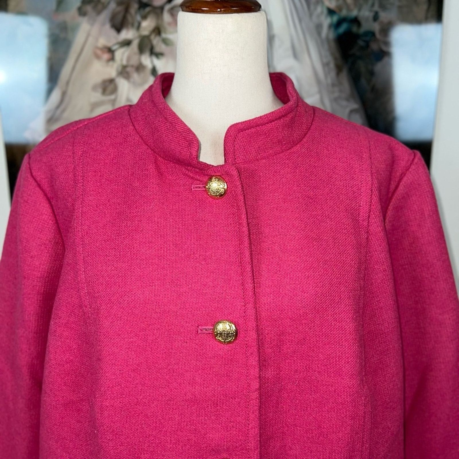 Other Gorgeous Talbots Wool Blend Military Coat! Size XXL / US 16-18 / IT 52-54 - 3 Thumbnail