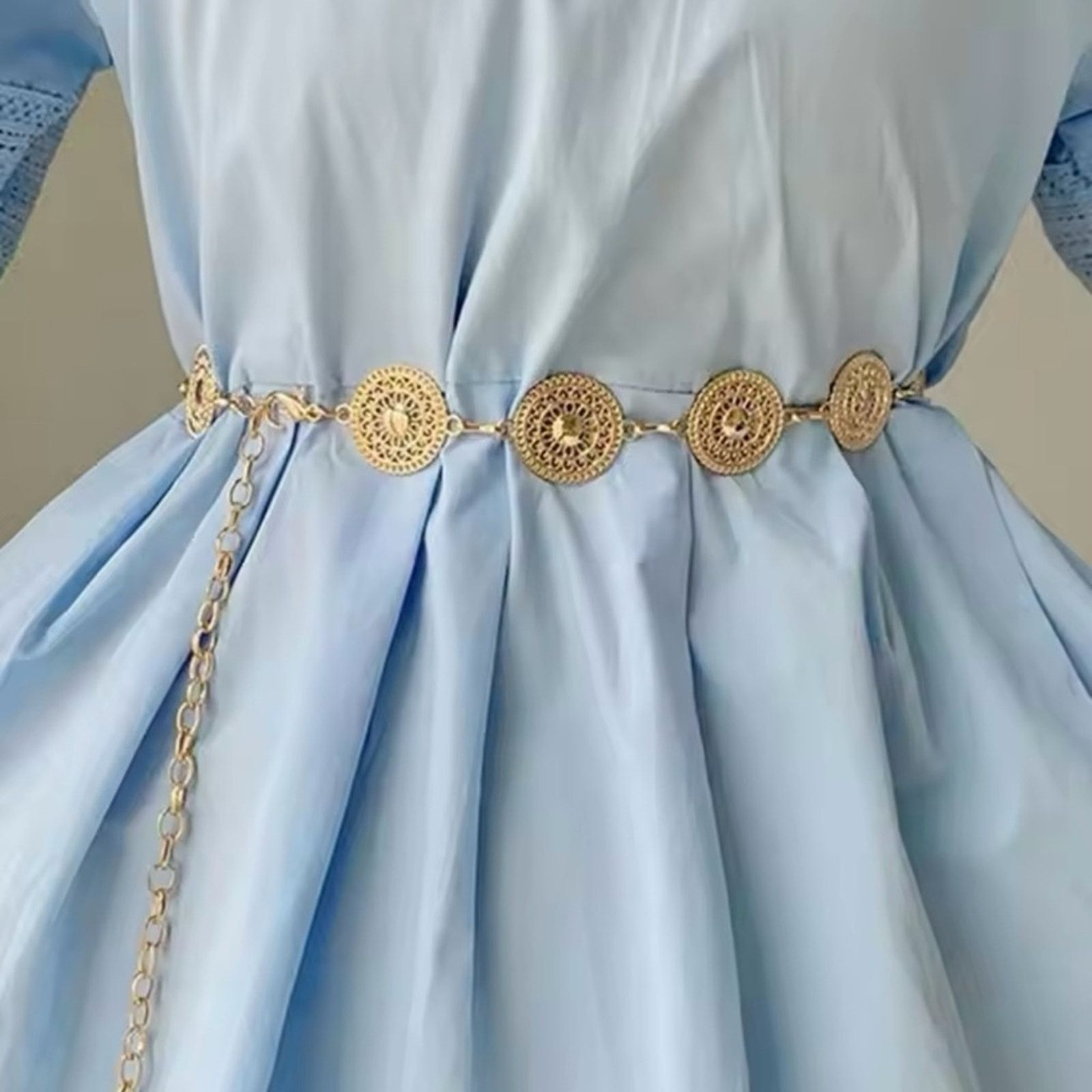 Other Women’s Waist Chain Boho Belt Size ONE SIZE - 2 Thumbnail
