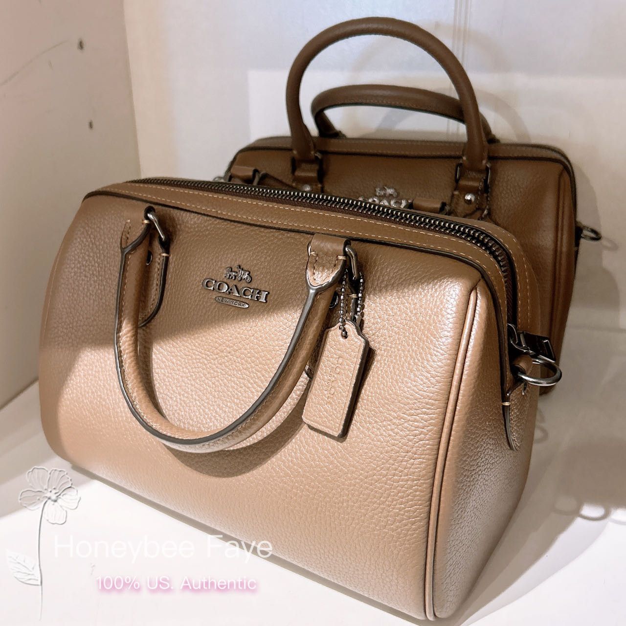 Coach Rowan Satchel Bag CV962 Size ONE SIZE - 6 Thumbnail