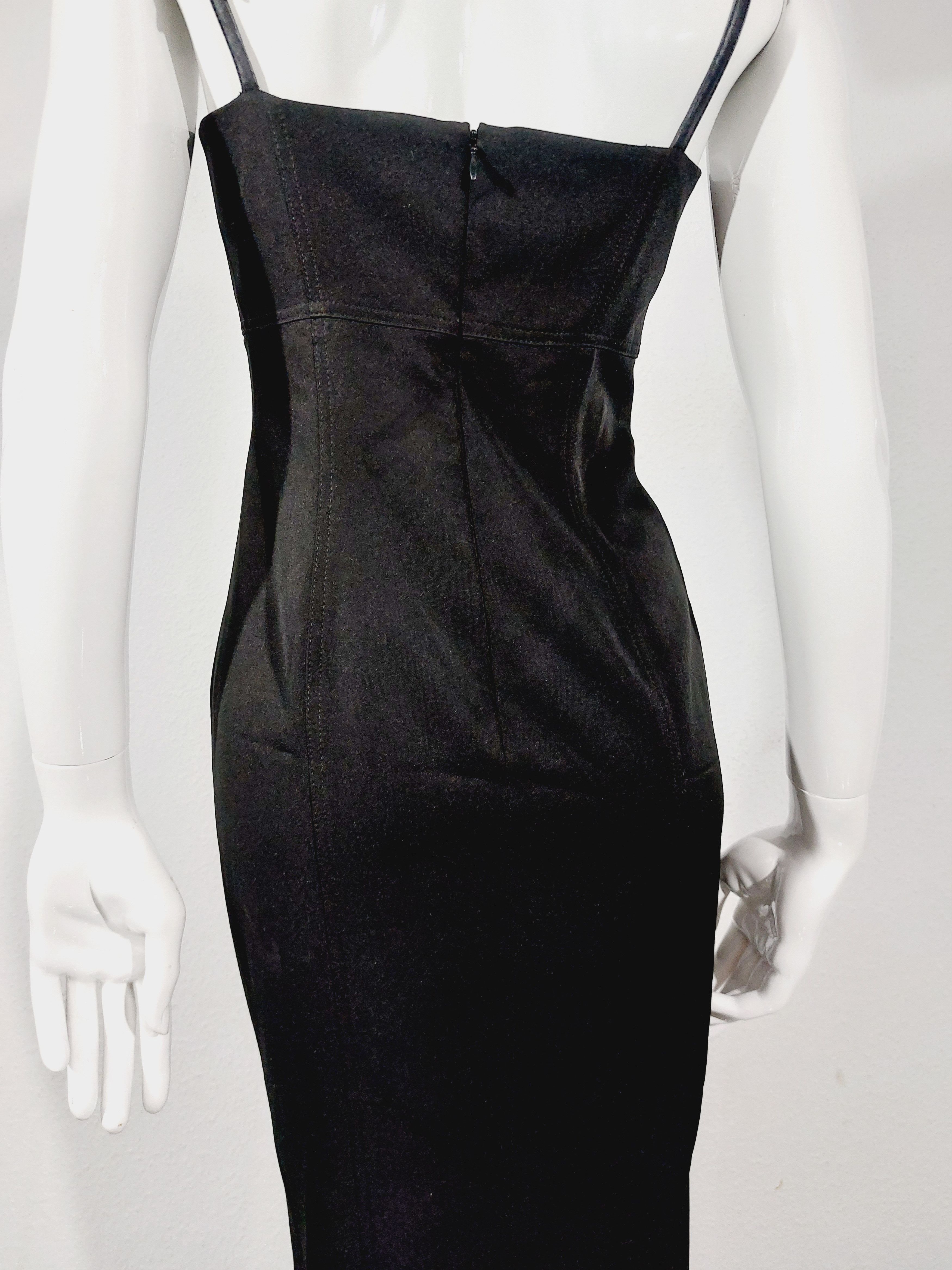 Thierry Mugler Thierry Mugler Corset Leahter Bustier Silver Star Dress Size S / US 4 / IT 40 - 13 Thumbnail