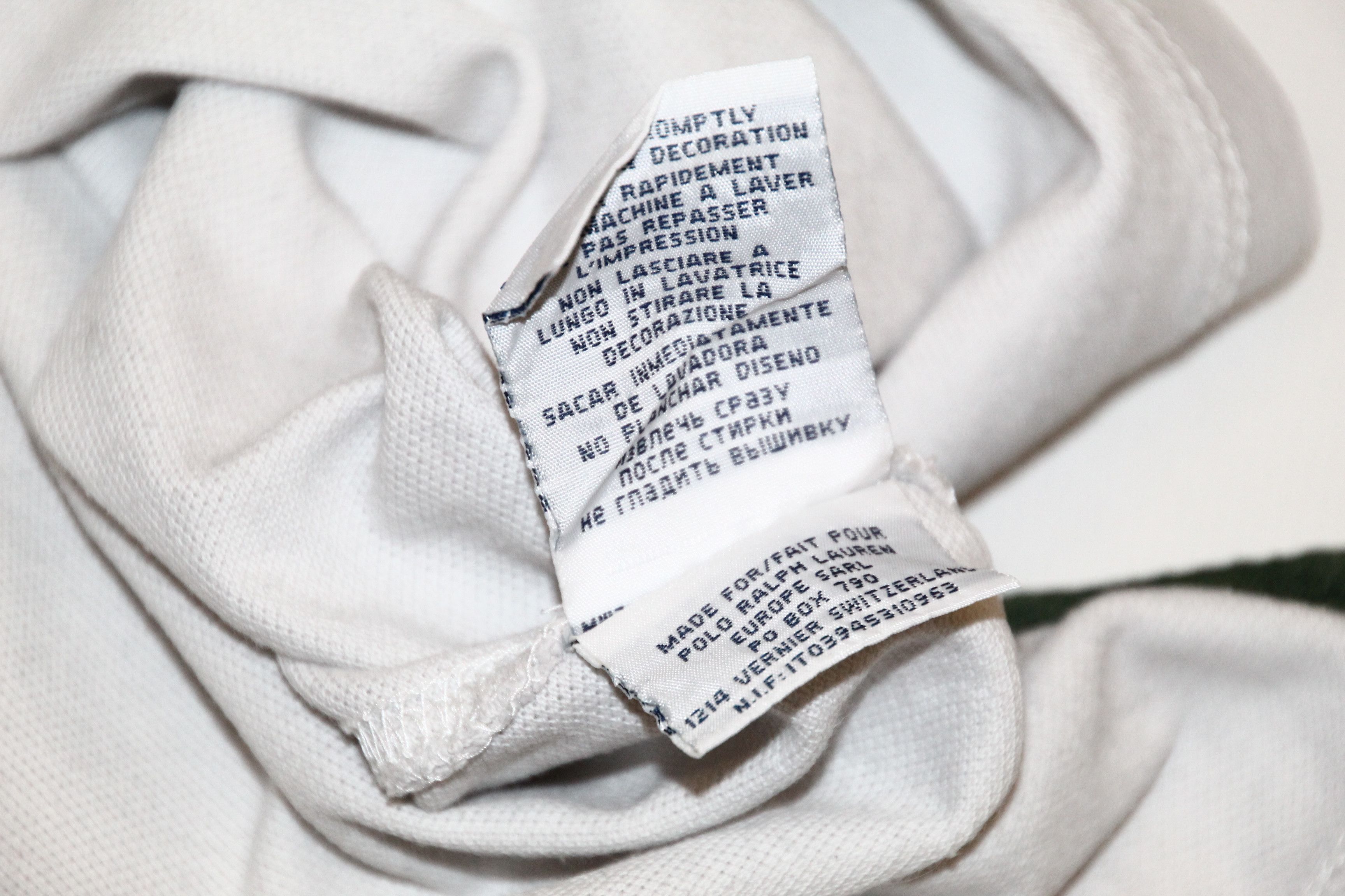Polo Ralph Lauren Polo R.L. Tennis Club 381 Bleecker N.Y. Wimbledon Polo Shirt Size US XXL / EU 58 / 5 - 8 Thumbnail