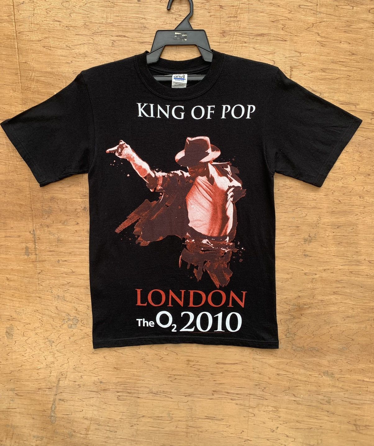 Michael Jackson Micheal Jackson King Of Pop.. London The O2 2010 Tee Size US S / EU 44-46 / 1 - 3 Thumbnail