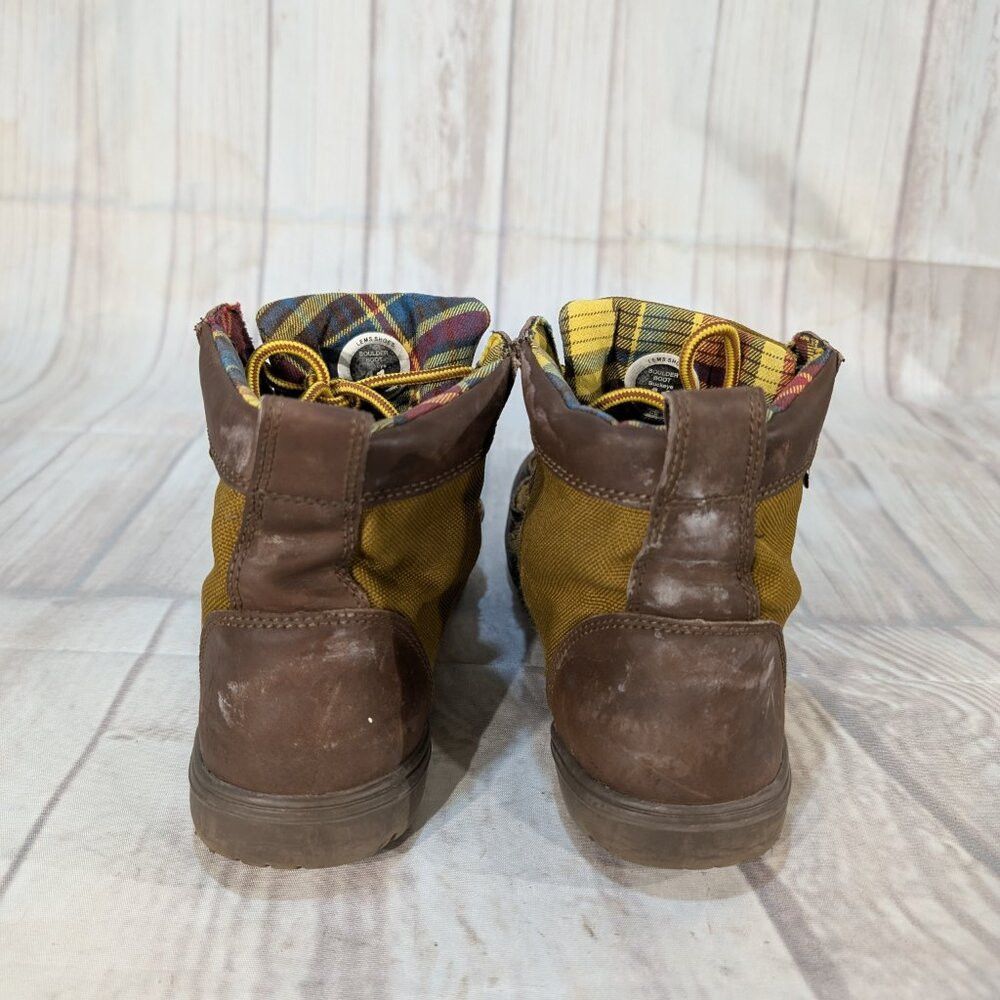 Other Lems Boulder Buckeye Size 41 Brown Canvas Casual Lace-Up Hi Size US 11 / IT 41 - 5 Thumbnail
