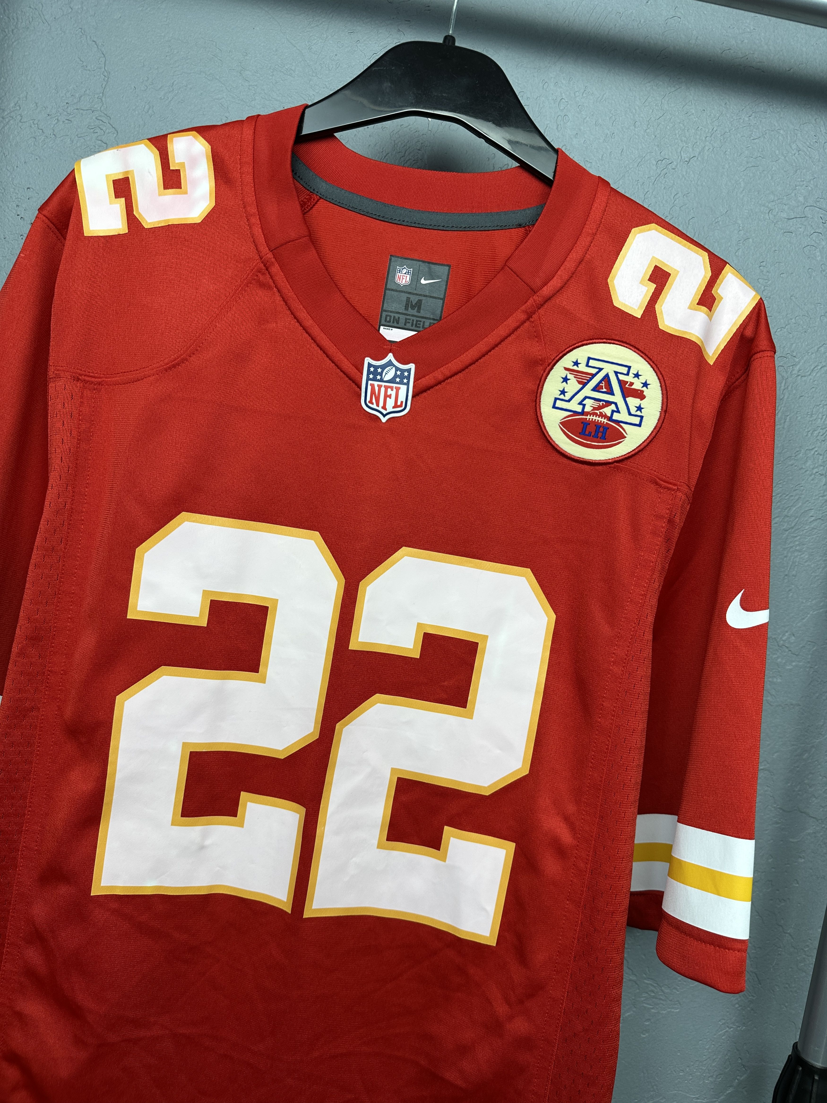 NFL Nike Marcus Peters Kansas City Chiefs On Field Jersey Size US M / EU 48-50 / 2 - 2 Thumbnail