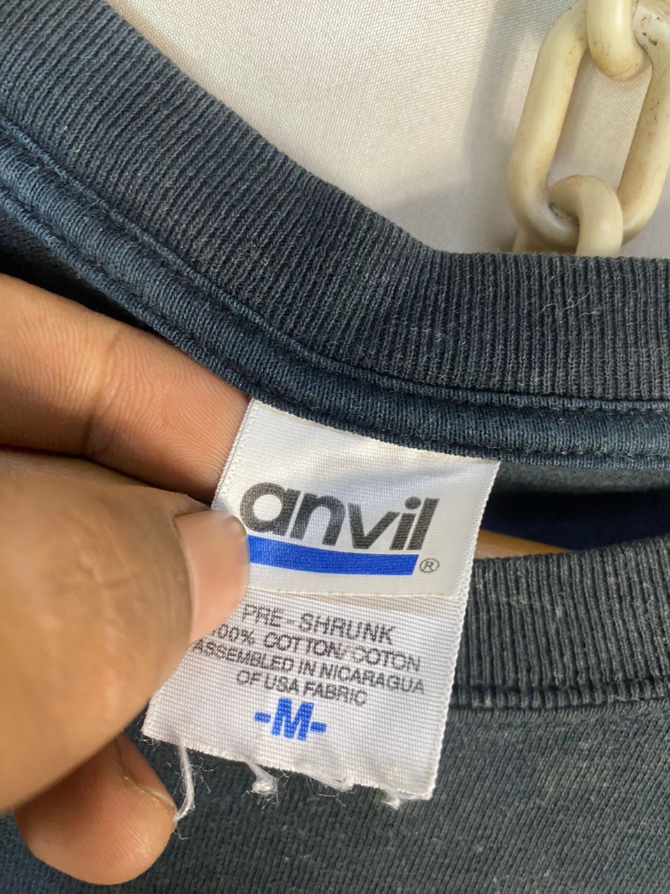 Anvil × Vintage Vintage 666 distressed printed tshirt by anvil Size US M / EU 48-50 / 2 - 4 Thumbnail