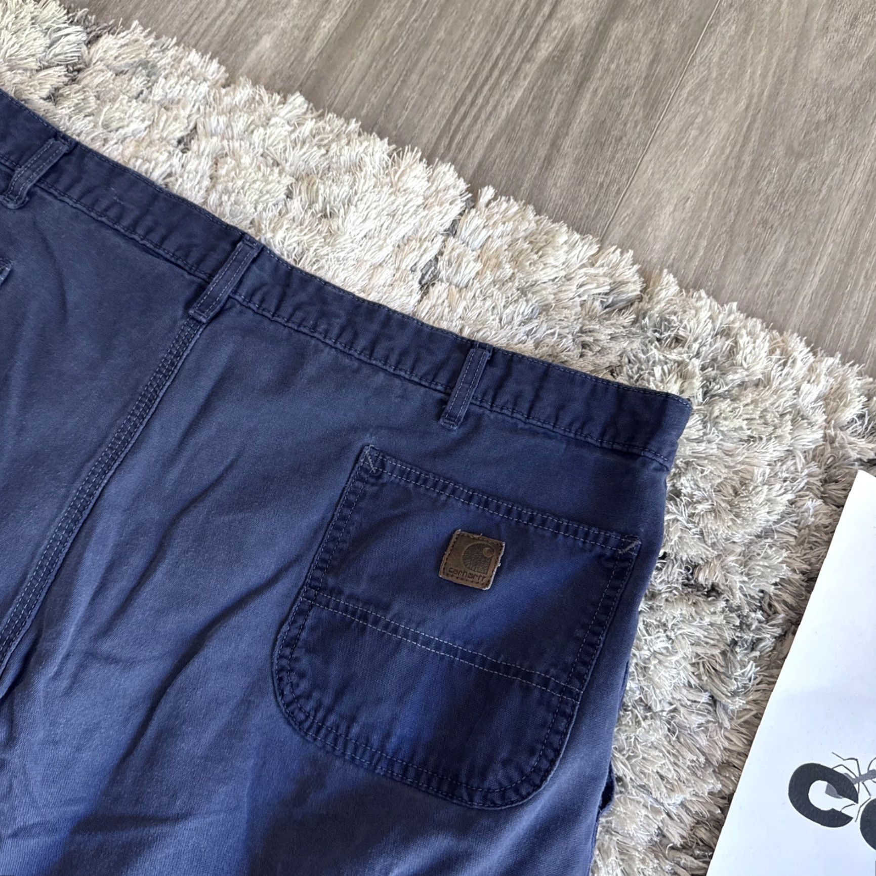 Carhartt Carhartt Shorts Men’s 46 Original Fit Utility DYED B203 BLS Baggy Y2K Workwear Cargo Blue Mens Size US 30 / EU 46 - 2 Thumbnail