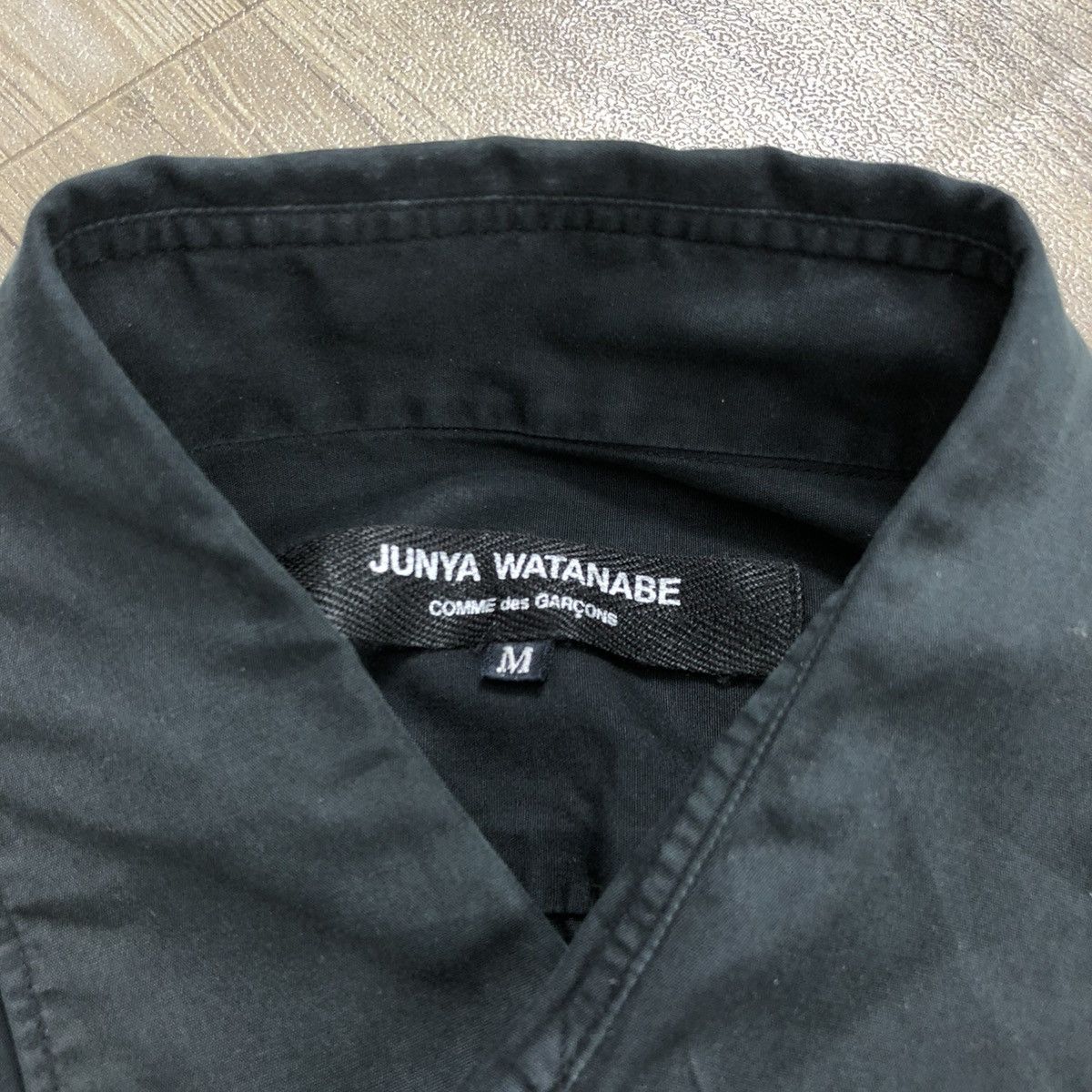 Comme des Garcons × Comme des Garcons Homme × Junya Watanabe AW09 Junya Watanabe Comme des Garcons Man CDG Black Shirt Size US XS / EU 42 / 0 - 6 Thumbnail
