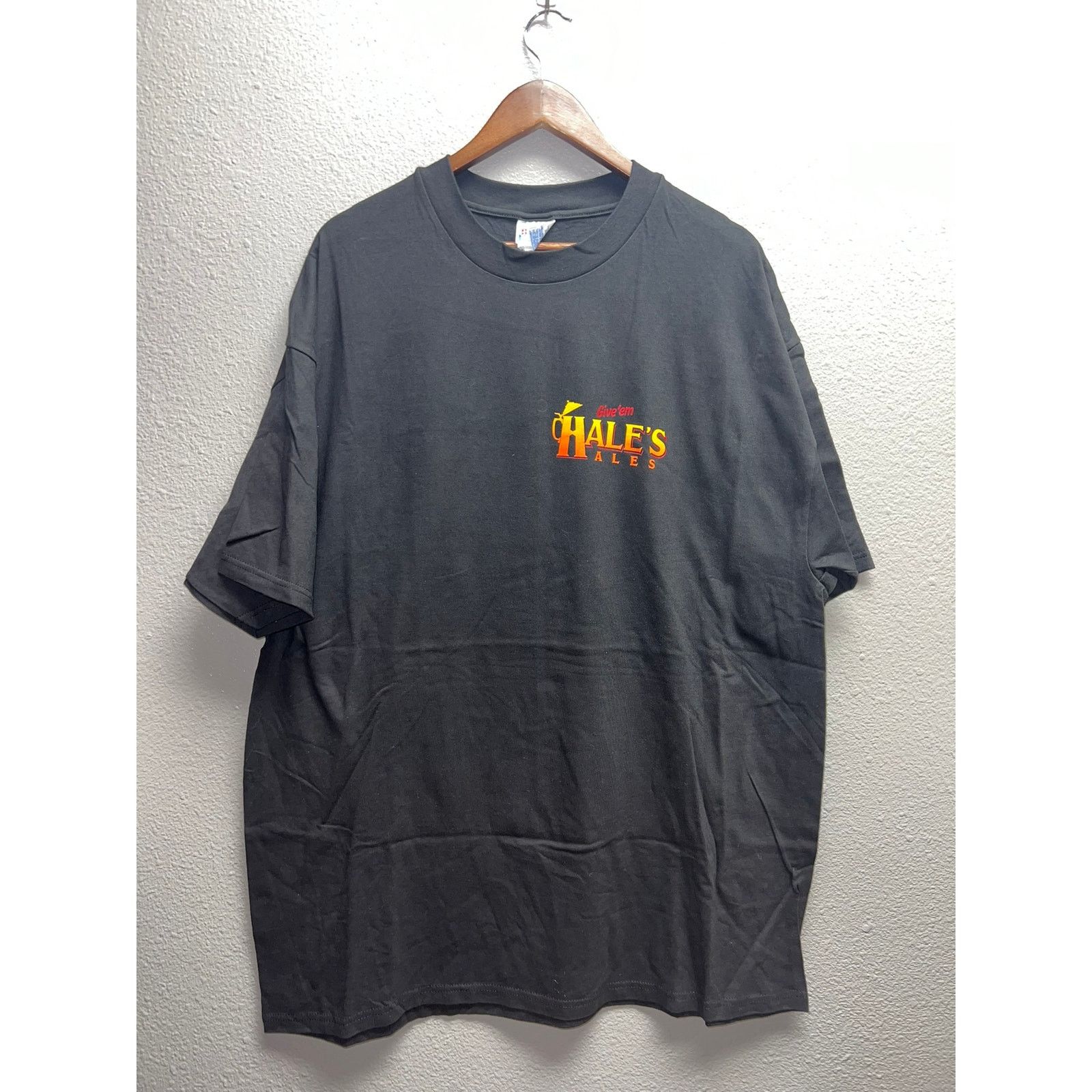 Hanes Vintage Hales Ales Shirt Think Globally Drink Beer 90s 2XL Size US XXL / EU 58 / 5 - 2 Thumbnail
