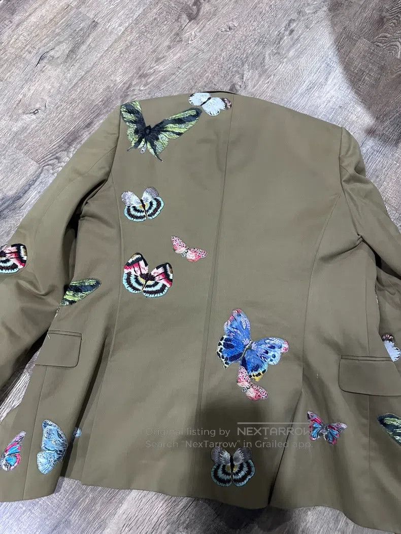 Valentino Valentino Butterfly embroidered jacket Size 46S - 2 Thumbnail