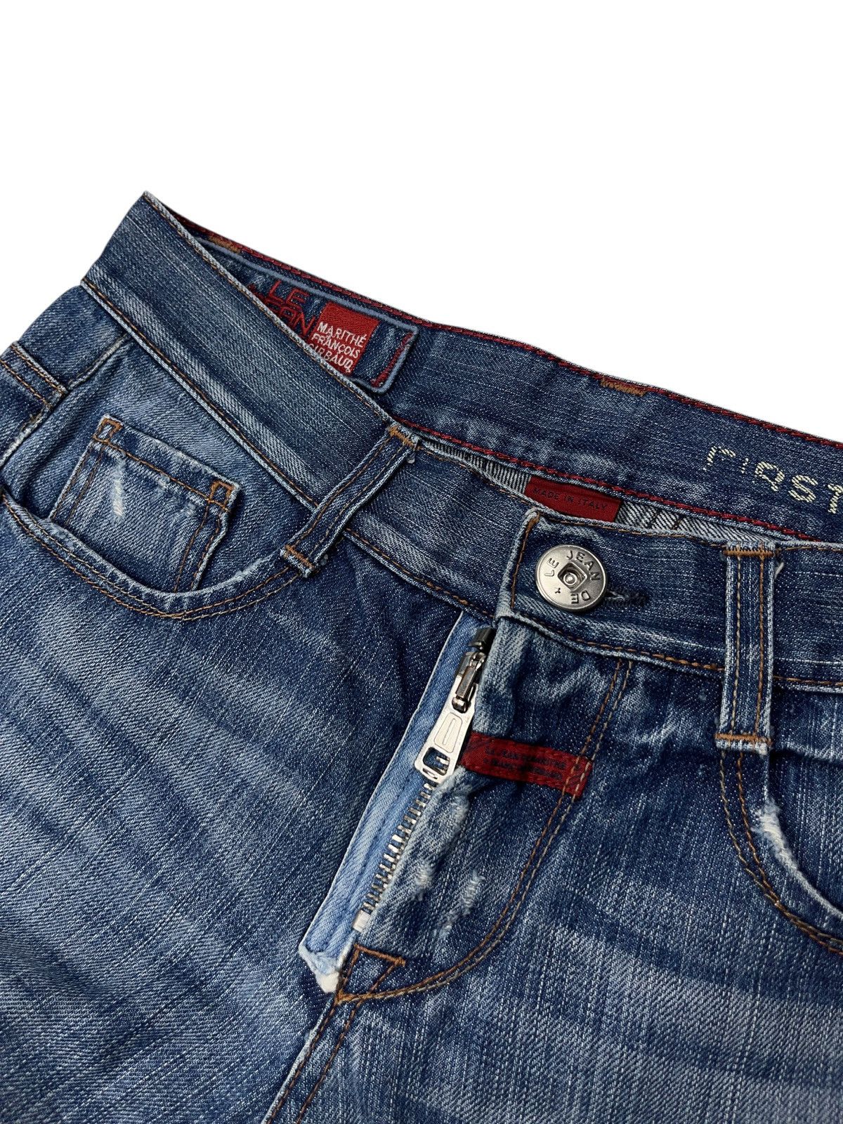 Marithe + Francois Girbaud Vintage Marithe Francois Gibraud Avant Garde Jeans y2k Size 30" / US 8 / IT 44 - 4 Thumbnail
