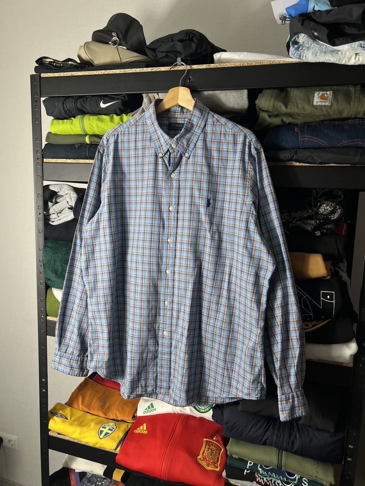Polo Ralph Lauren 👔 Polo Ralph Lauren Button Down Check Shirt Size XL Size US XL / EU 56 / 4 - 1 Thumbnail