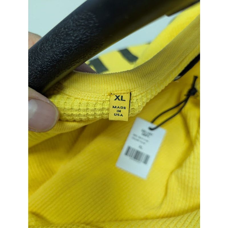 Gallery Dept. o1rshd1 Long Sleeved Waffle Knit T-Shirt in Yellow Size US XL / EU 56 / 4 - 20 Thumbnail
