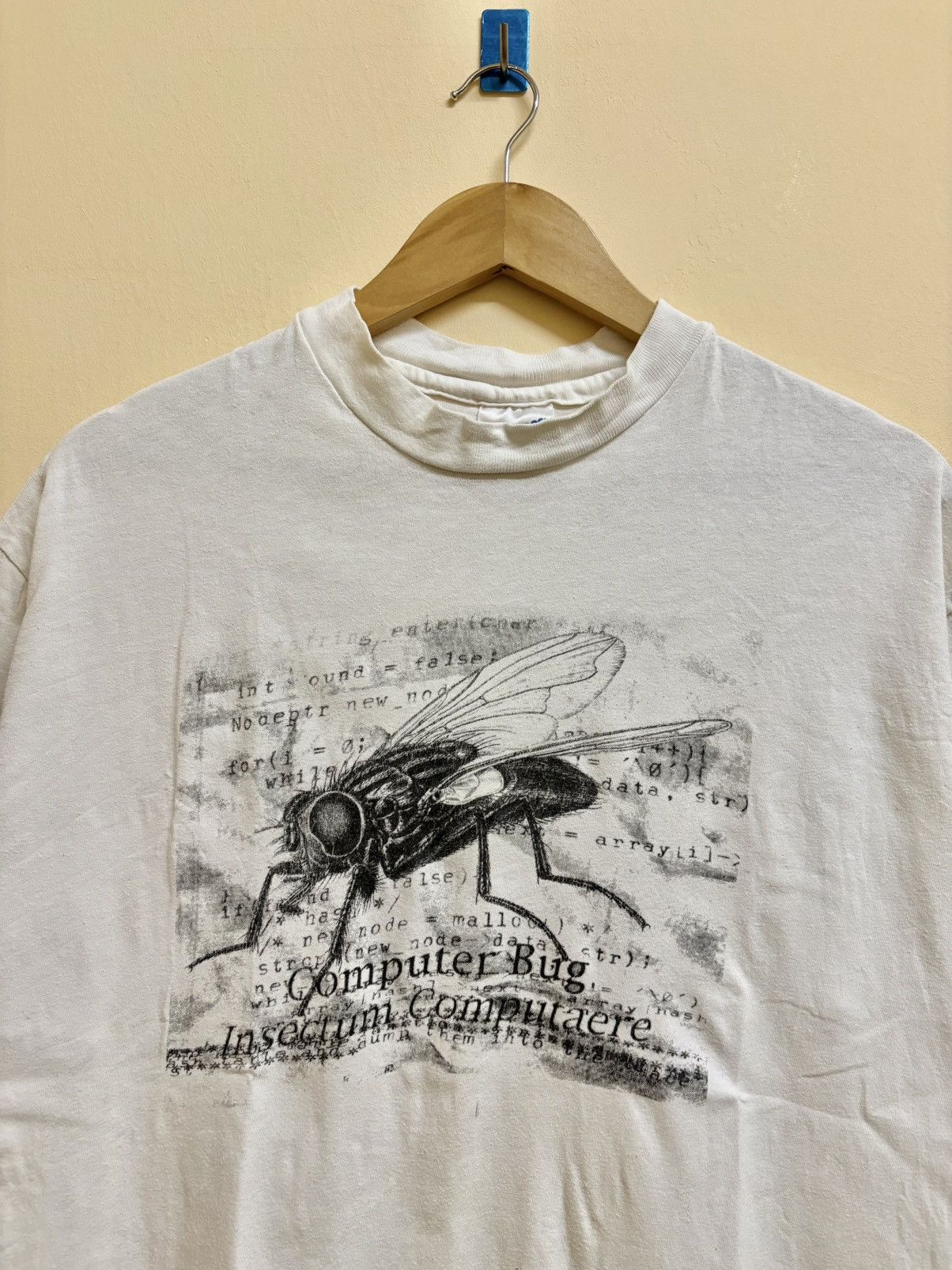 Arts & Science Vintage 90s Flys Computer Bug Art Animal IBM Windows Apple Size US L / EU 52-54 / 3 - 2 Thumbnail