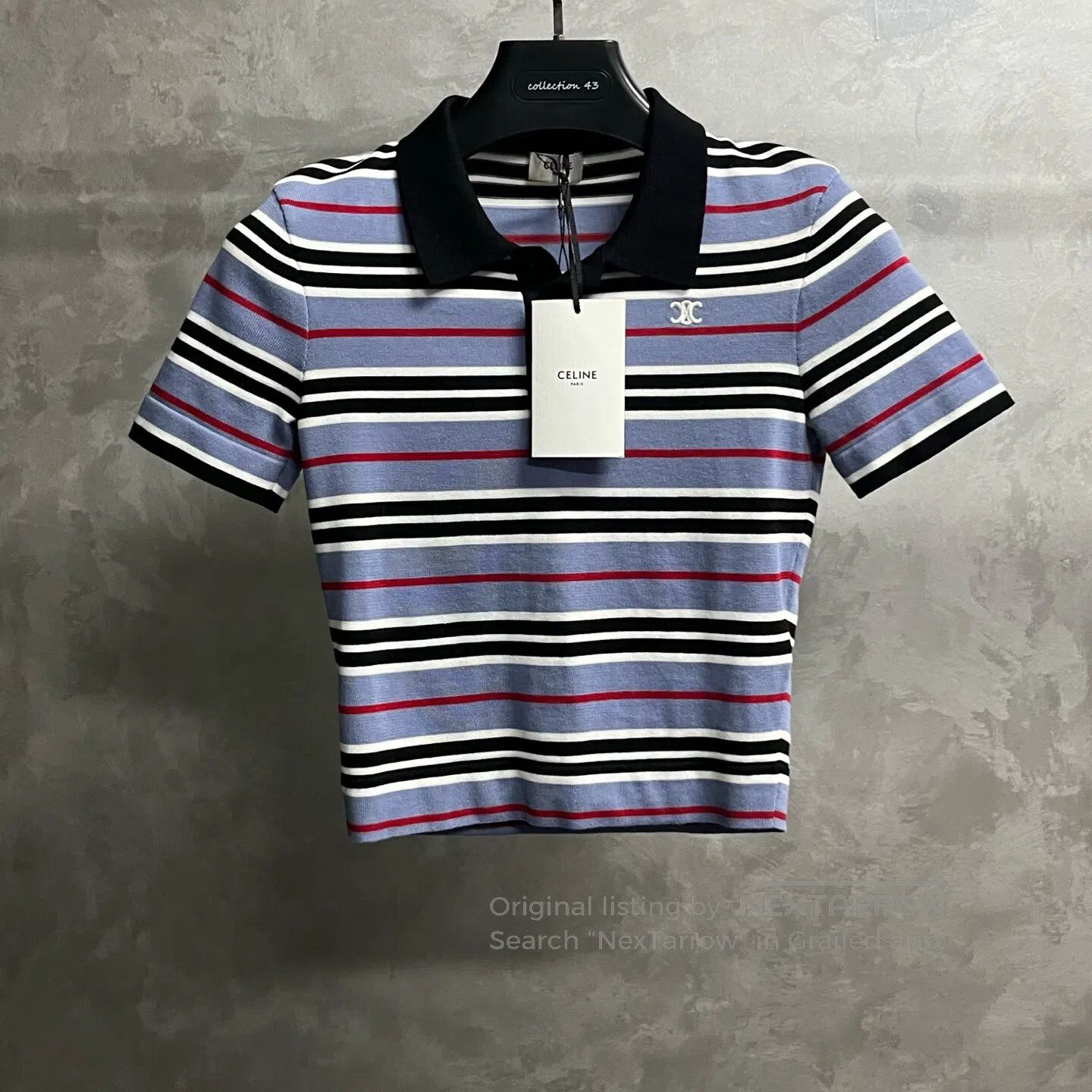 Celine CELINE Multicolored pure cotton embroidered short-sleeved Size XS / US 0-2 / IT 36-38 - 1 Thumbnail