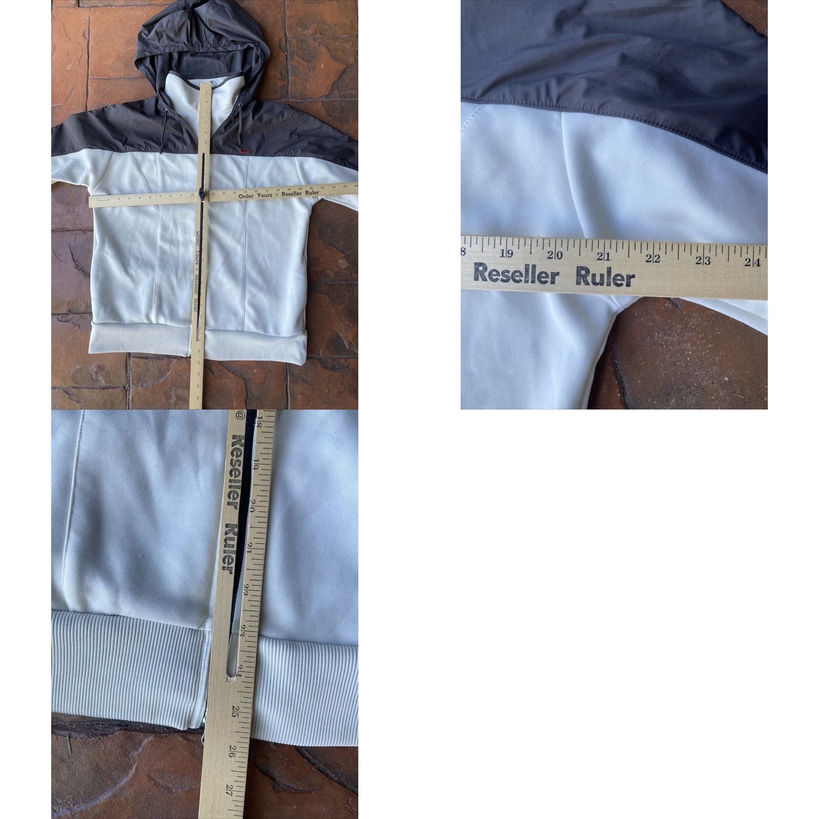 Nike VINTAGE Nike Zip Up Running Gym Turtleneck Hoodie Women's XL Gray Size XL / US 12-14 / IT 48-50 - 8 Thumbnail