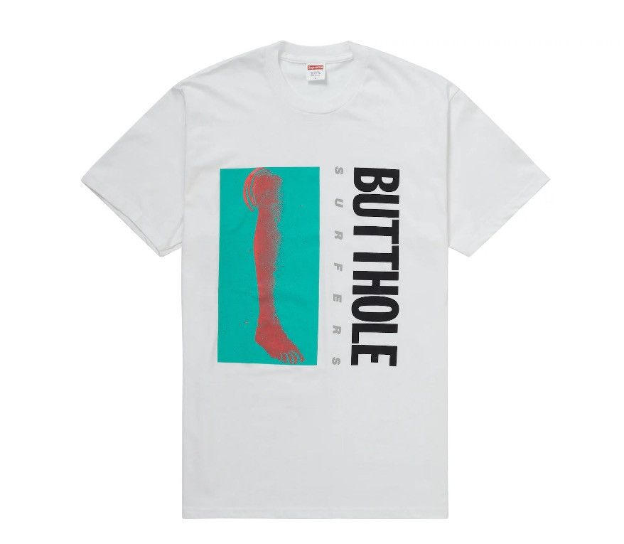 Supreme Supreme Butthole Surfers Leg Tee White Large Size US L / EU 52-54 / 3 - 1 Thumbnail