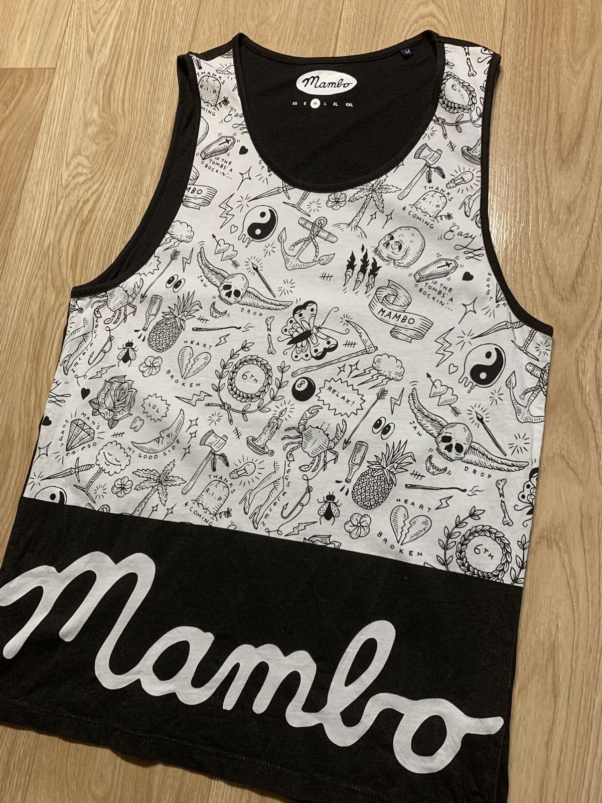 Mambo Mambo Multilogo Tank Top Tee Size US M / EU 48-50 / 2 - 2 Thumbnail
