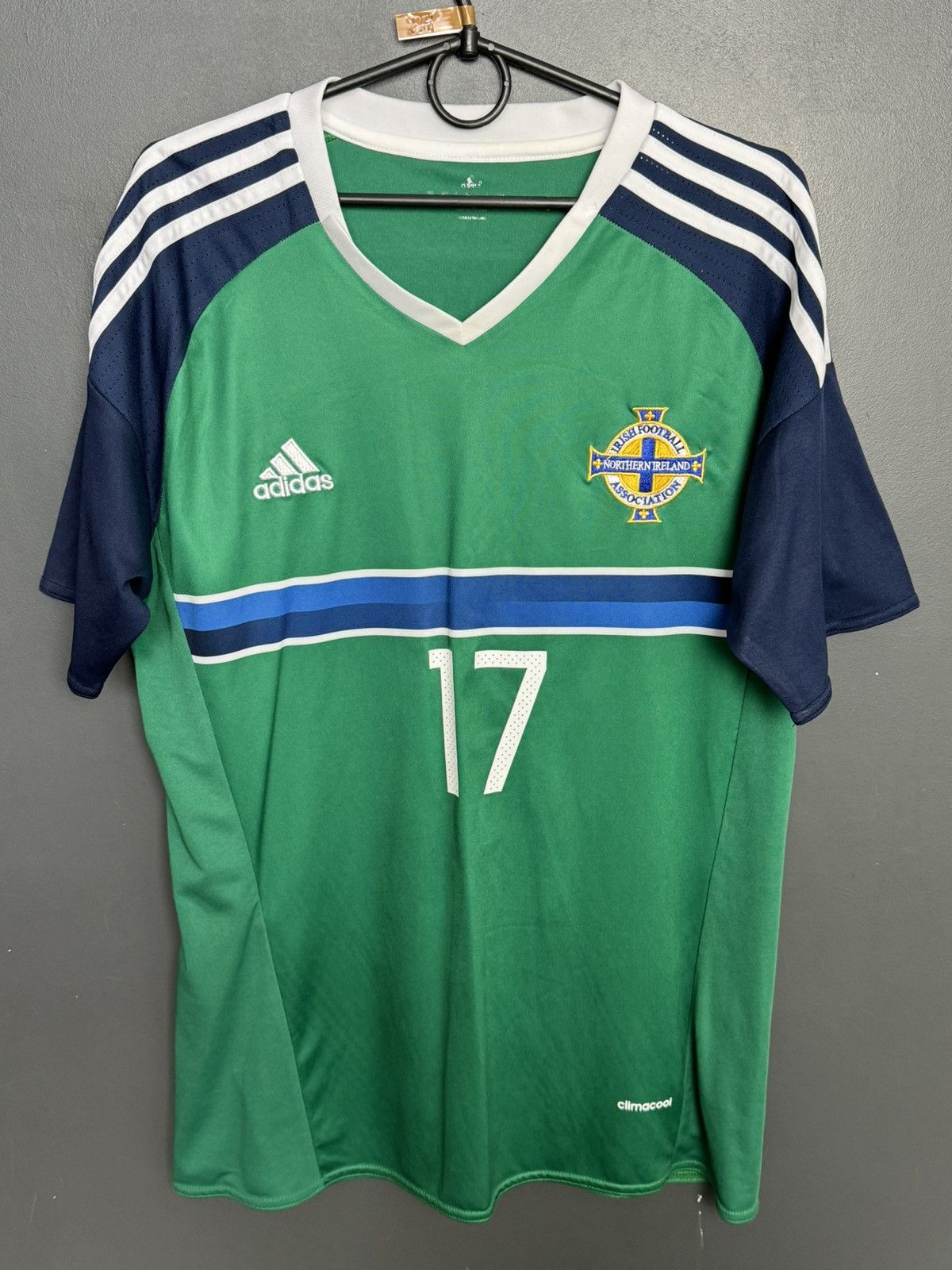Adidas Northern Ireland 15/16 Home McNair Football Jersey Size US S / EU 44-46 / 1 - 2 Thumbnail