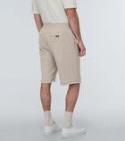 Saint Laurent Paris o1y0325 Short in Beige Size US 30 / EU 46 - 3 Thumbnail