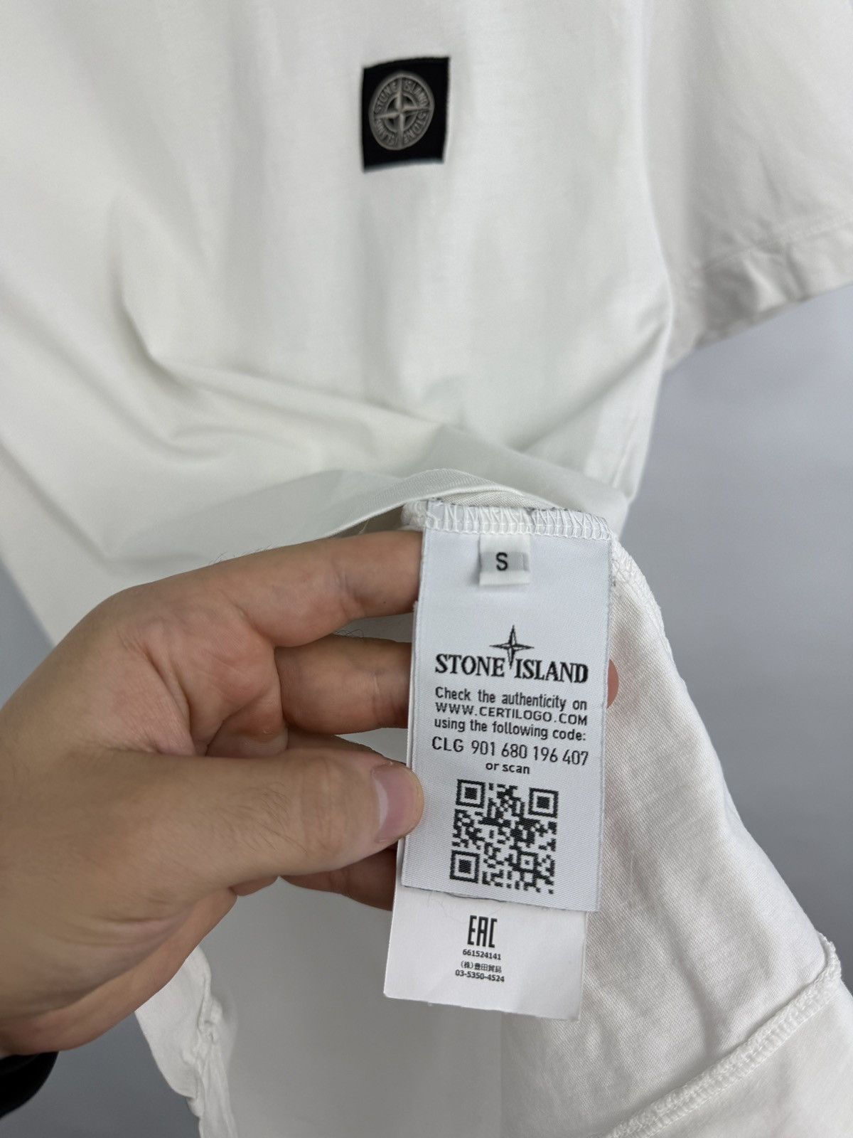 Stone Island 🇮🇹 Y2K Stone Island Patch Program T-shirt Rare Retro Hype Size US S / EU 44-46 / 1 - 6 Thumbnail