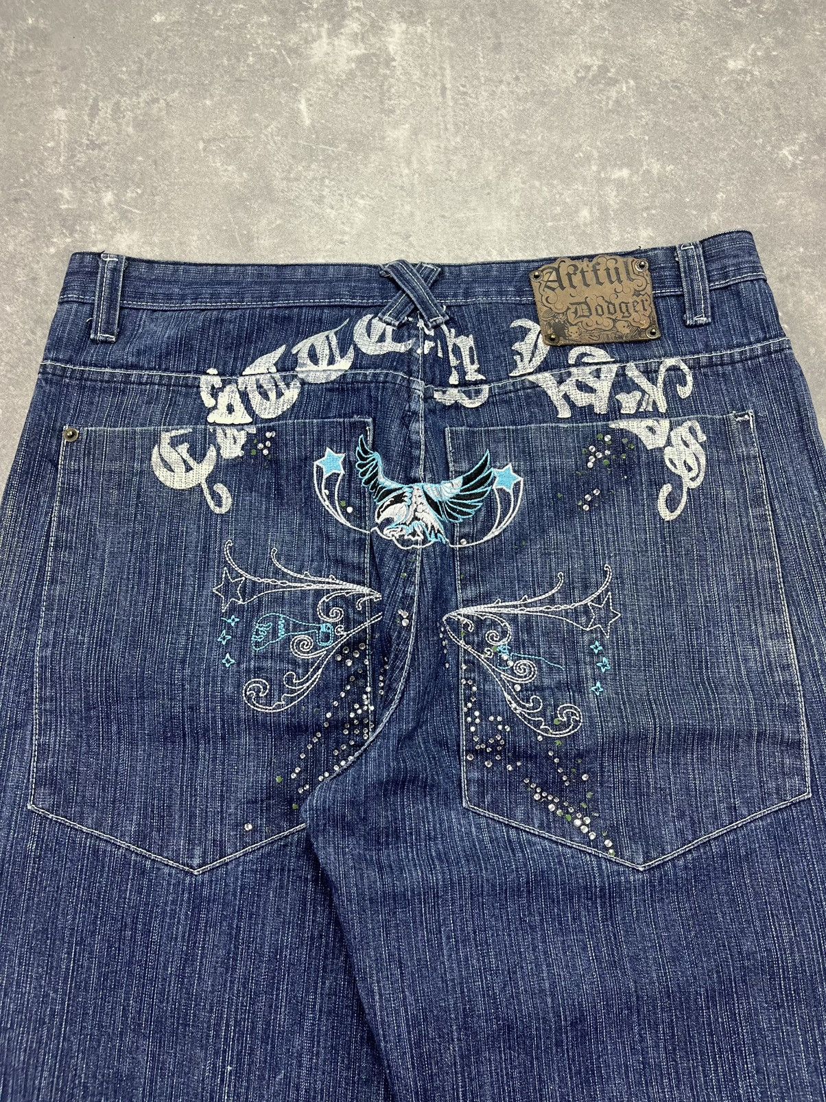 Artful Dodger Artful Dodger Paint Splattered Big Pockets Baggy Jorts Short Size US 36 / EU 52 - 11 Thumbnail