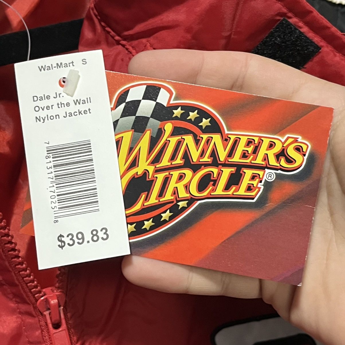 Winners Circle Vintage Dale Earnhardt JR Winer's Circle Windbreaker Jacket Size US L / EU 52-54 / 3 - 8 Thumbnail