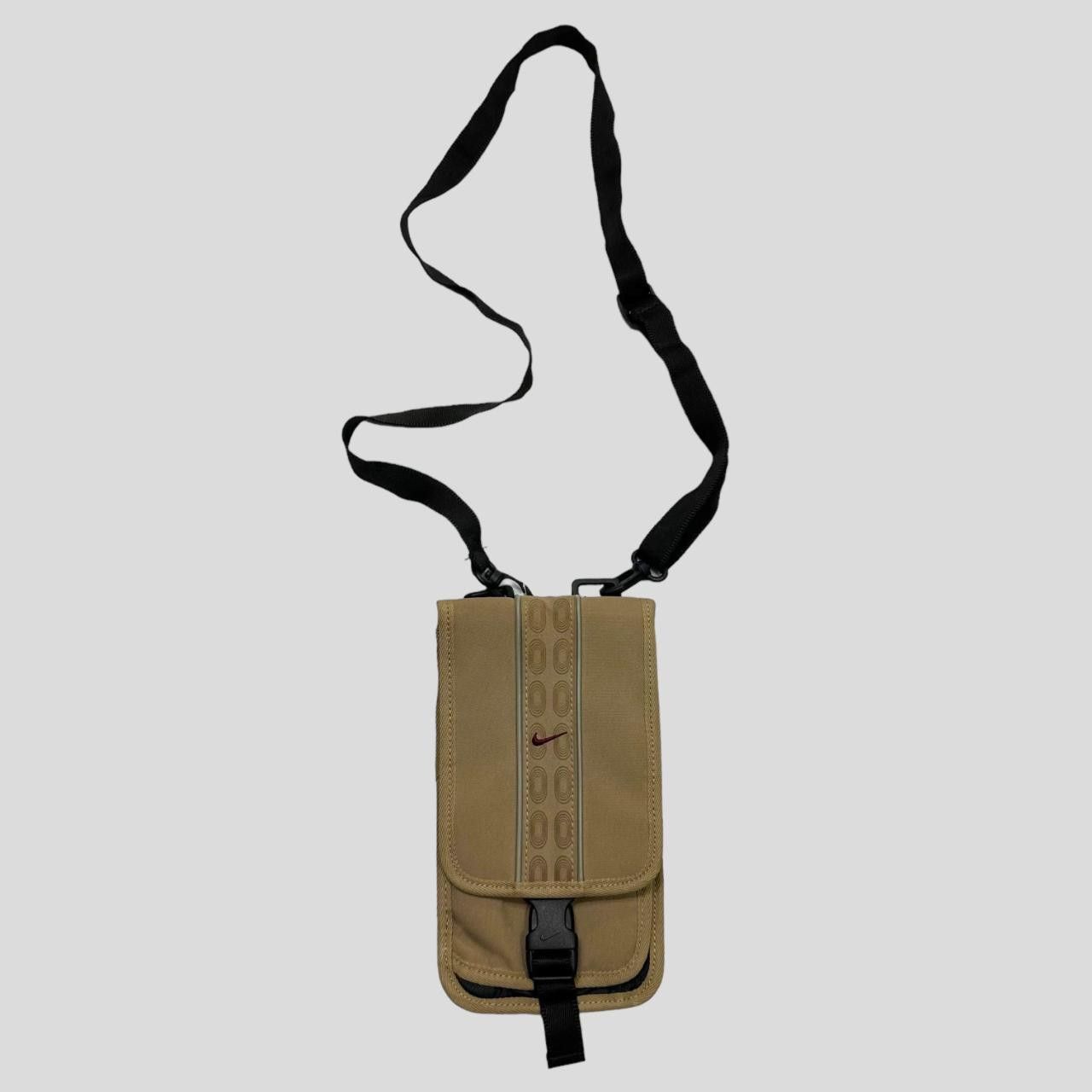 image of Nike 2005 Crossbody Tri-Fold Wallet Bag in Gold, Men's