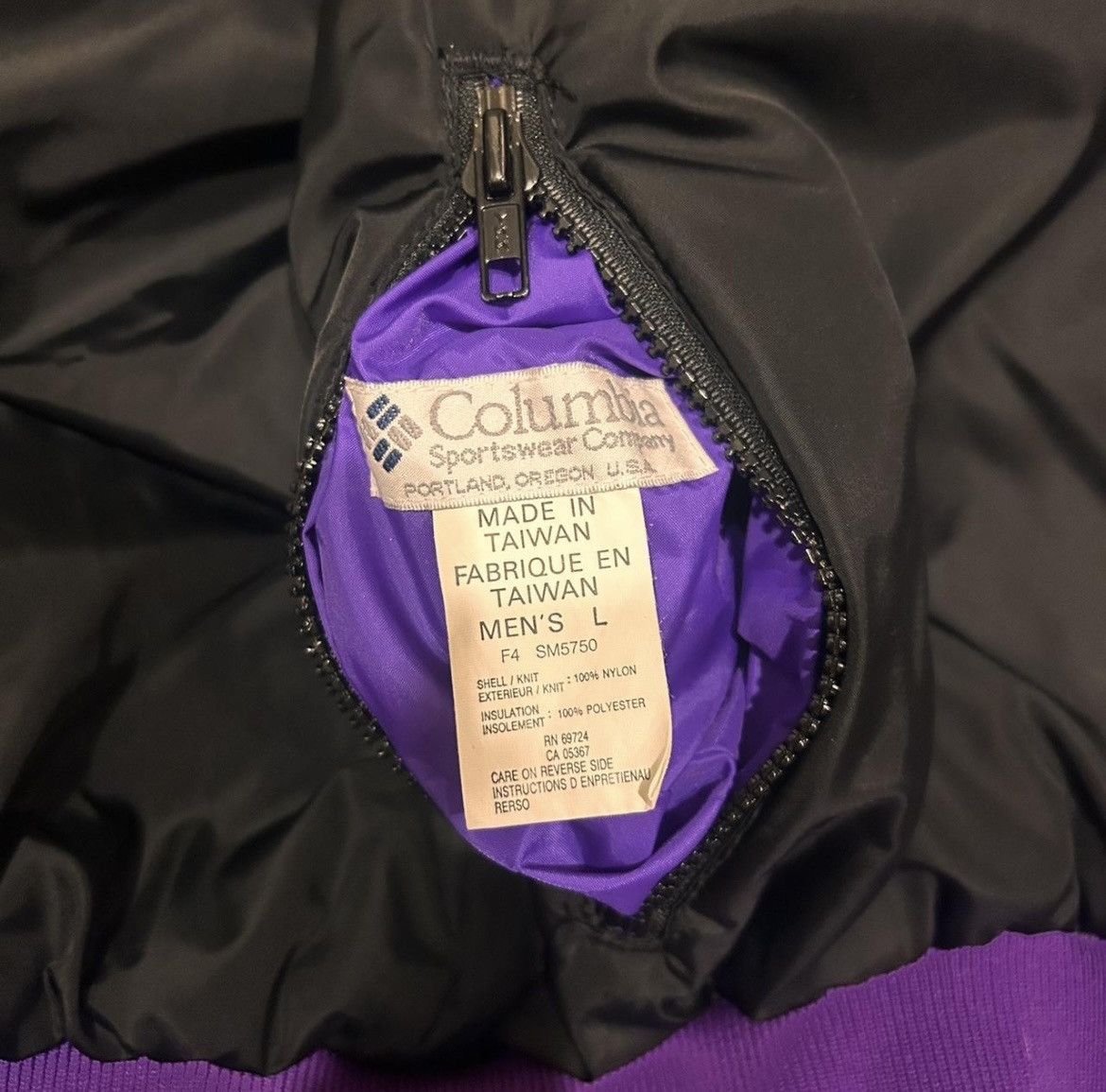 Columbia Vintage Reversible Purple Columbia Ski Jacket Size US L / EU 52-54 / 3 - 6 Thumbnail
