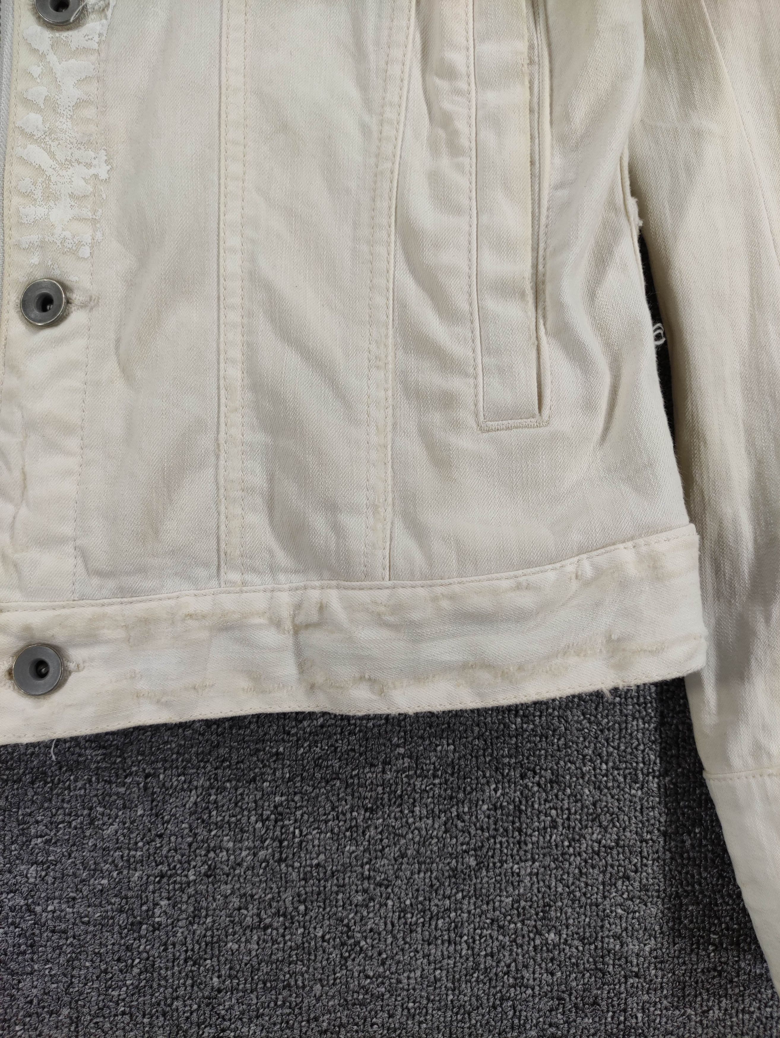 Le Grande Bleu (L.G.B.) Vintage L.G.B Trashed Punk Jacket Size S / US 4 / IT 40 - 4 Thumbnail