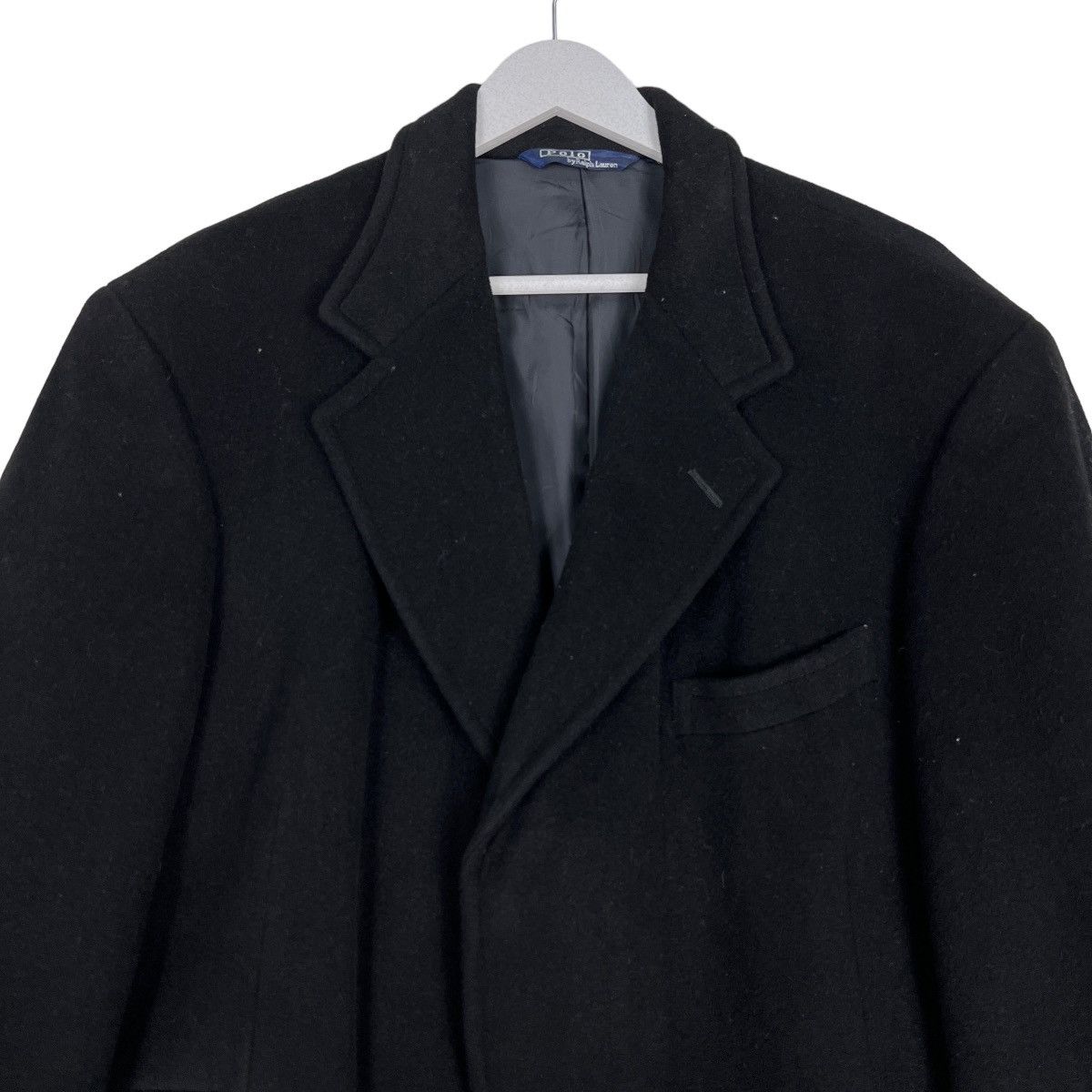 Polo Ralph Lauren 🔥 POLO RALPH LAUREN WOOL HAIR OVERCOAT Size US L / EU 52-54 / 3 - 3 Thumbnail