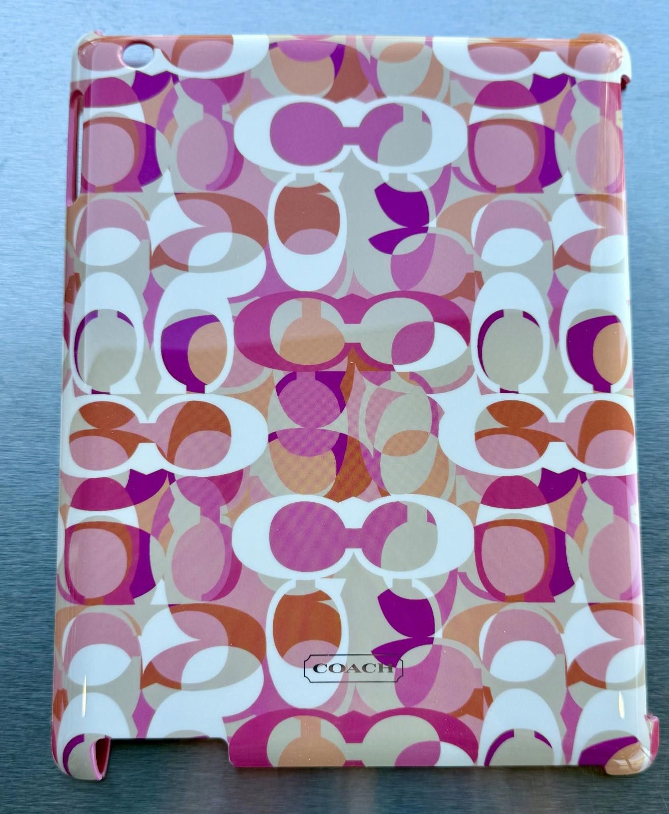 Coach COACH Molded iPAD 2 3 4 Multi-color Pink Orange Cream White Size ONE SIZE - 9 Thumbnail