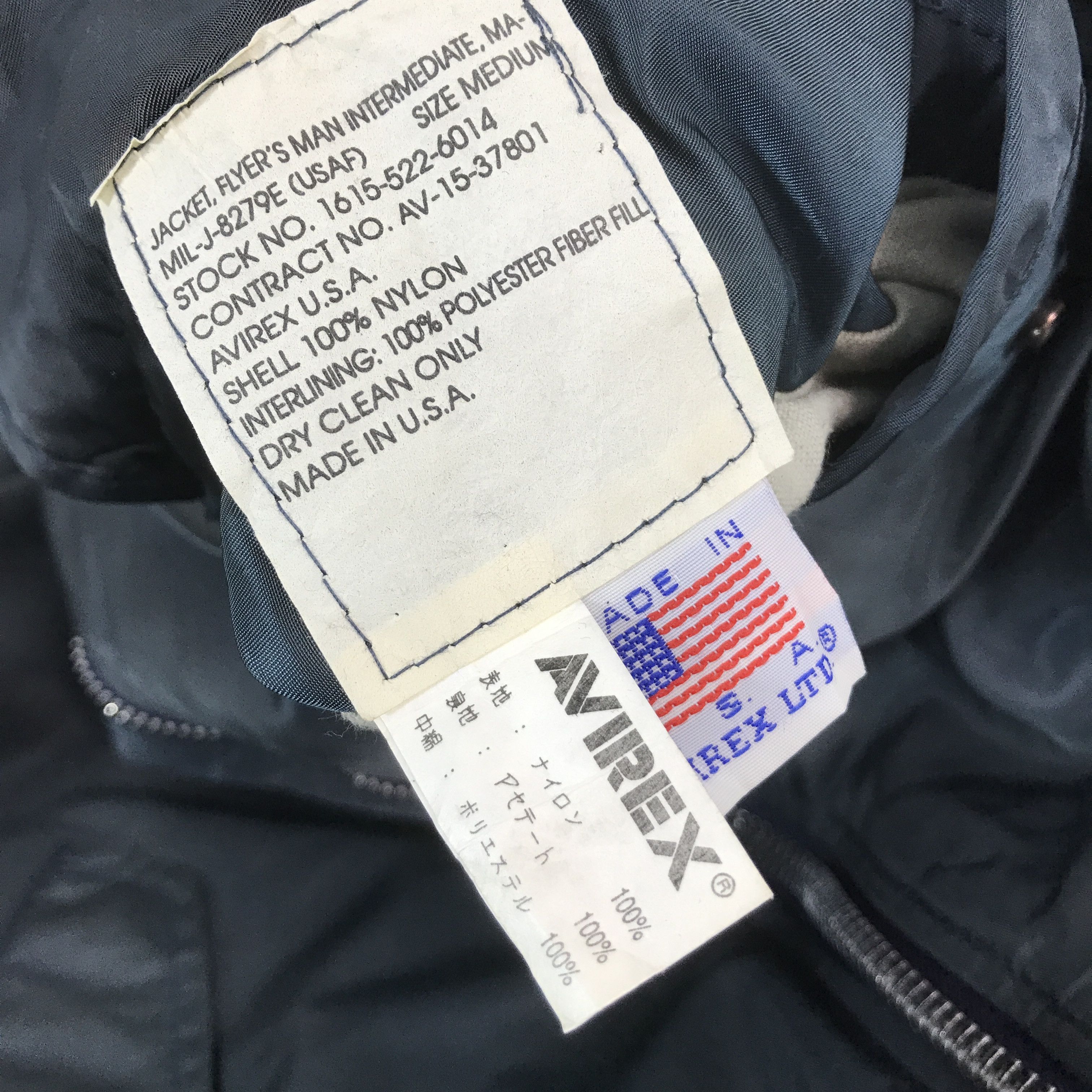 Avirex Vintage Avirex Ma-1 flyer's bombers Jacket K64B10 Size US M / EU 48-50 / 2 - 11 Thumbnail