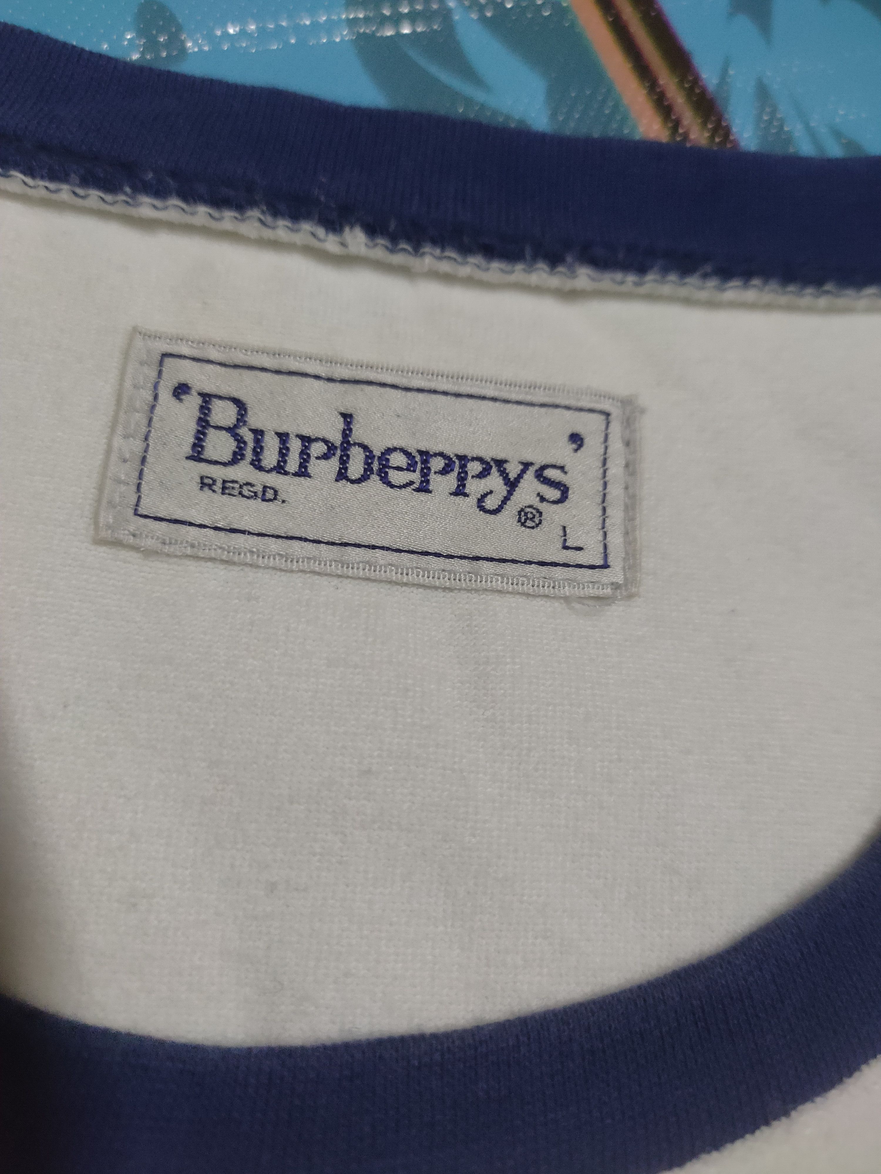 Burberry Vintage burberrys regatta tshirt Size US L / EU 52-54 / 3 - 6 Thumbnail