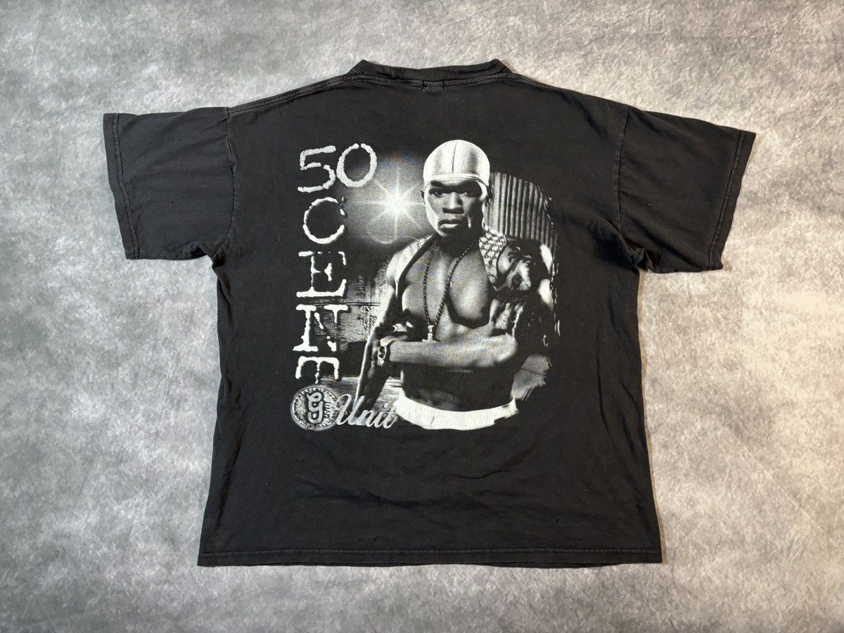 Rap Tees Vintage 50 Cent Parking Lot Bootleg Tee G-Unit 1990s Rap Tee Size US M / EU 48-50 / 2 - 5 Thumbnail