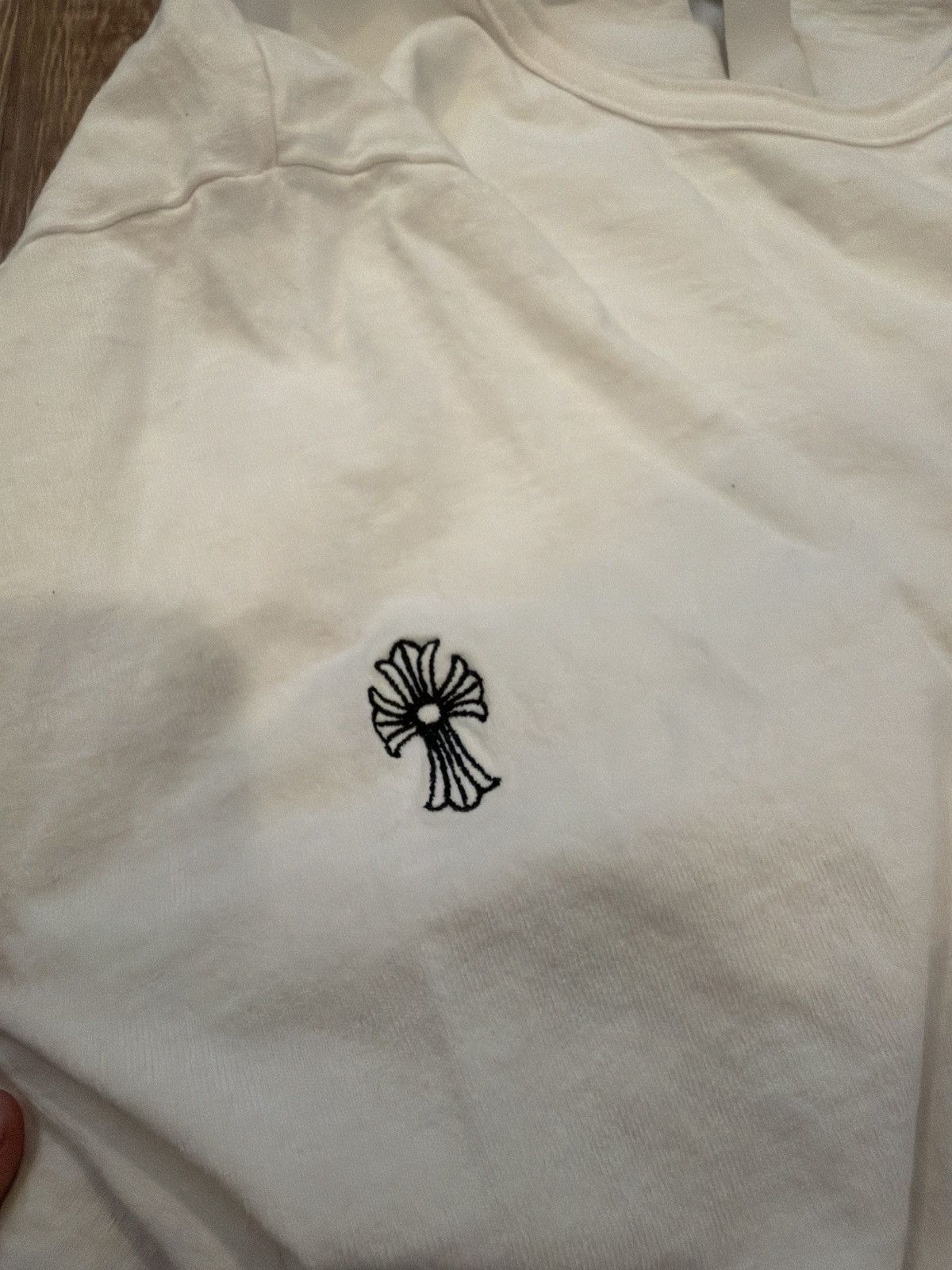 Chrome Hearts Embroidered Eyechart Long Sleeve Tee Size US L / EU 52-54 / 3 - 3 Thumbnail