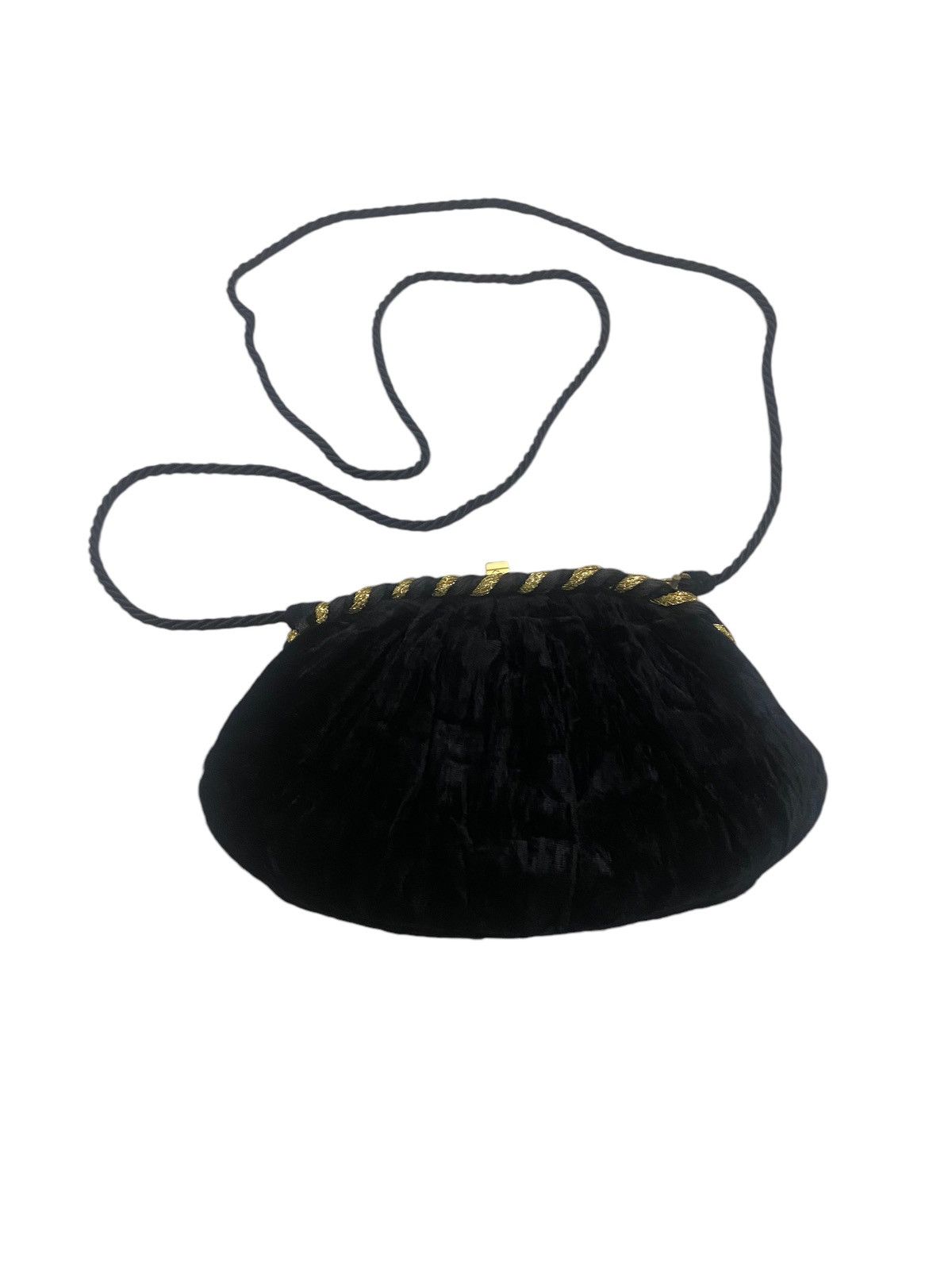 Fendi 90s Vintage Fendi Sas Velvet Crossbody Bag Size ONE SIZE - 2 Thumbnail