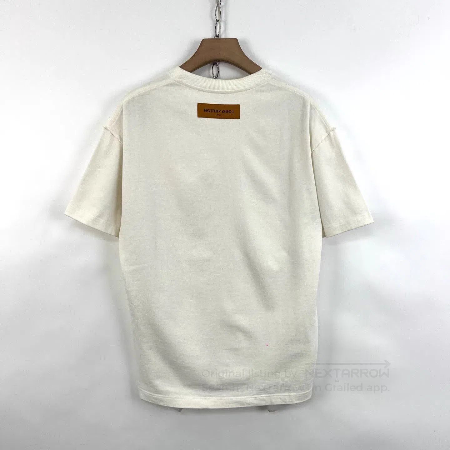 Louis Vuitton White Short Sleeve Graphic T-Shirt. Size US M / EU 48-50 / 2 - 5 Thumbnail