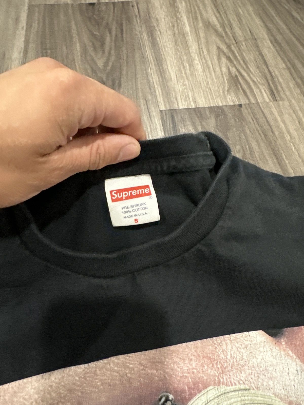 Supreme SUPREME BRACES TEE FW22 Size US S / EU 44-46 / 1 - 3 Thumbnail