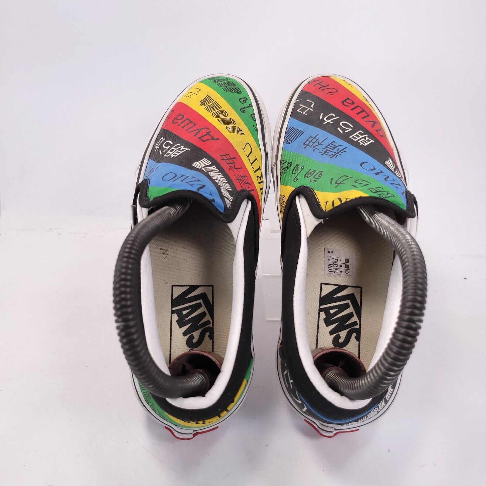 Vans Vans Off the Wall Shoe Womens Size 5.5 721454 Multi Black Size US 5.5 / IT 35.5 - 4 Thumbnail