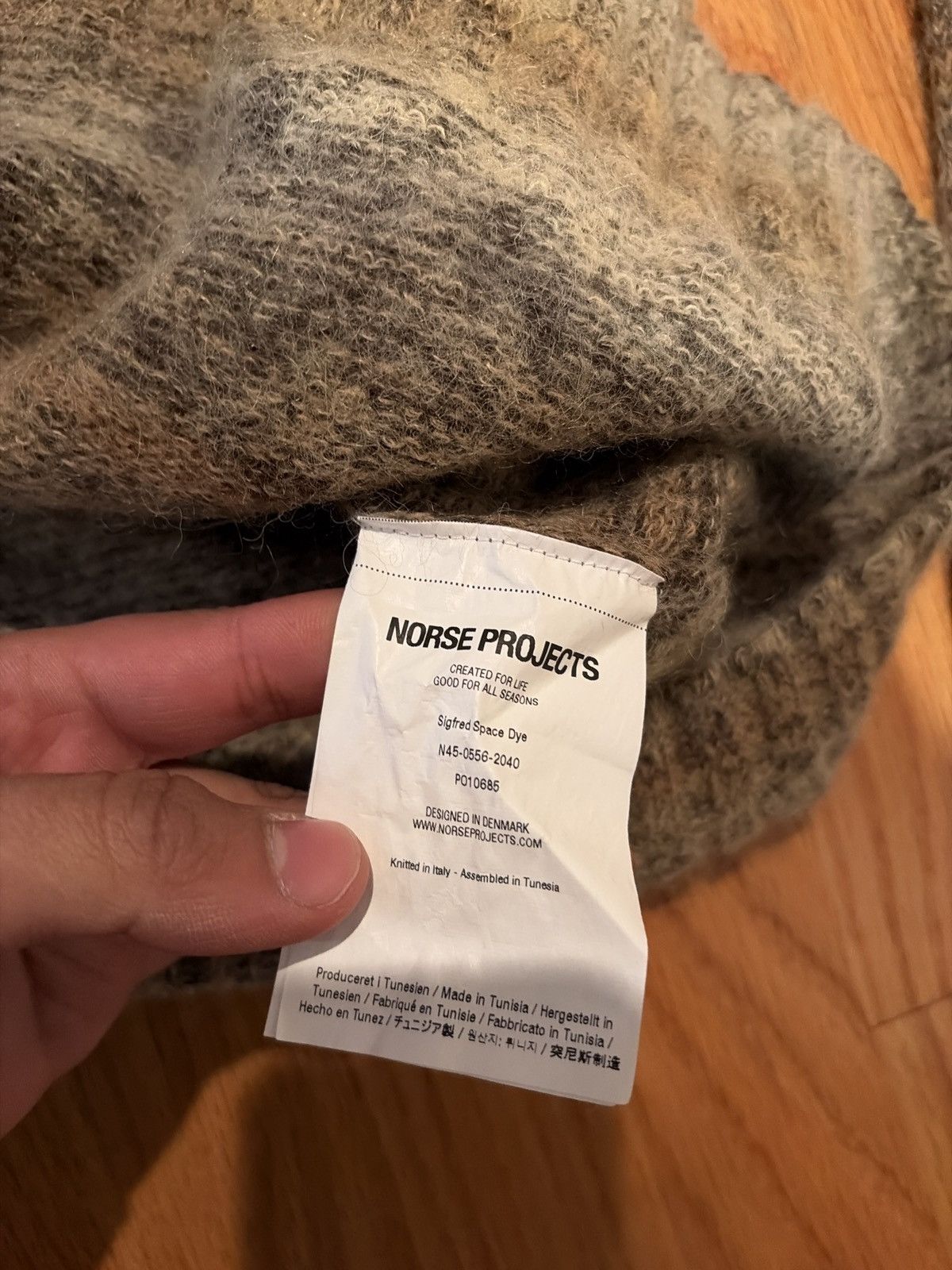 Norse Projects norse project mohair knit XL Size US XL / EU 56 / 4 - 3 Thumbnail