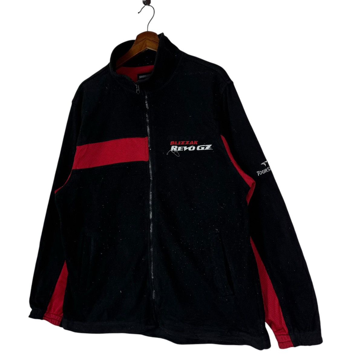 Dunlop × Vintage VINTAGE BLIZZAK DUNLOP RACING FLEECE SWEATER Size US M / EU 48-50 / 2 - 2 Thumbnail