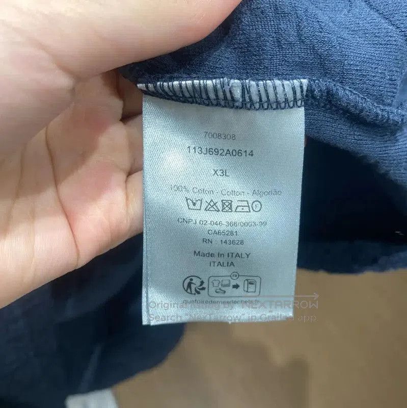 Dior Dior Blue Cotton Blend T-Shirt for Men . Size US XXL / EU 58 / 5 - 3 Thumbnail