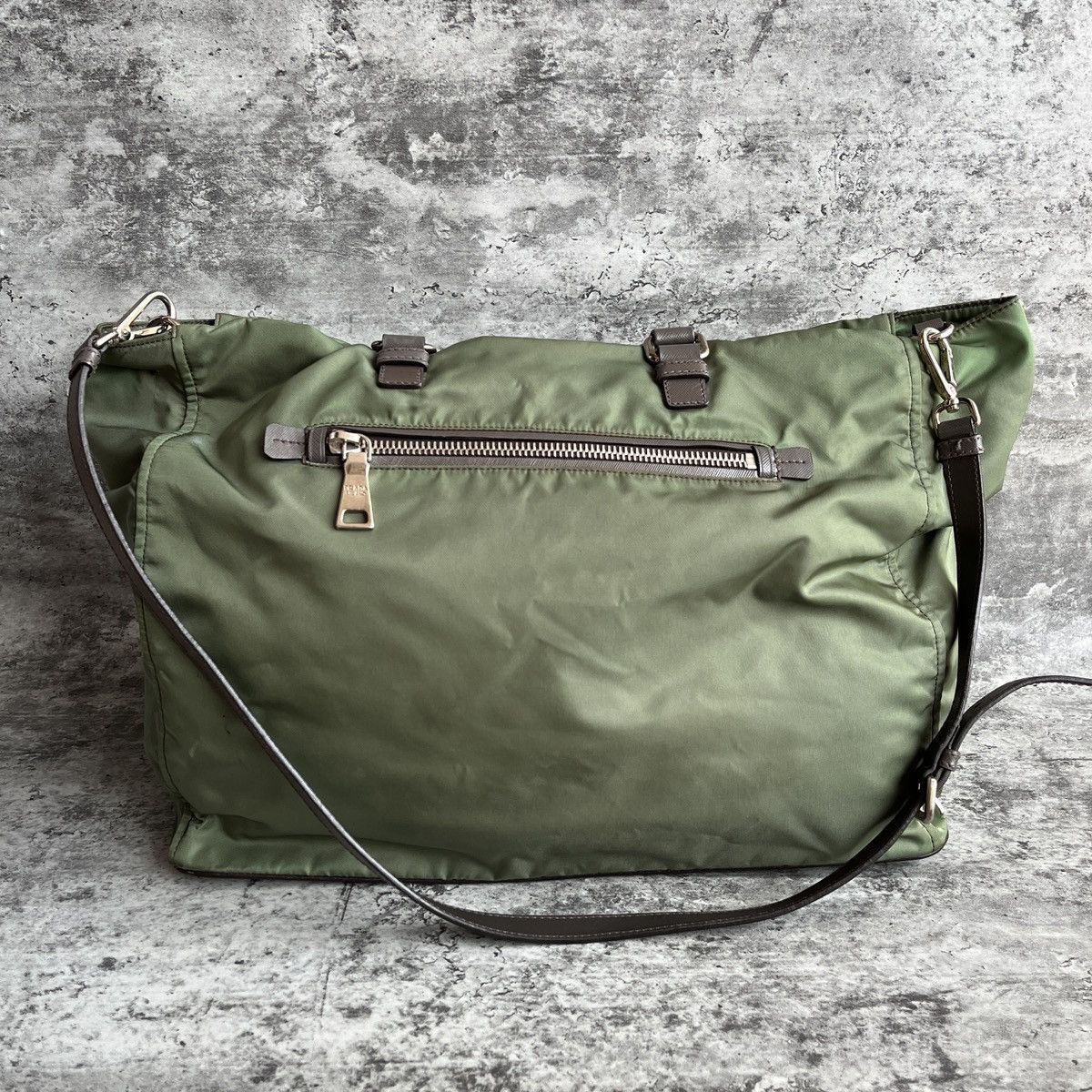 Prada Prada Nylon Saffi Travel 2-Way Large Bag Size ONE SIZE - 3 Thumbnail