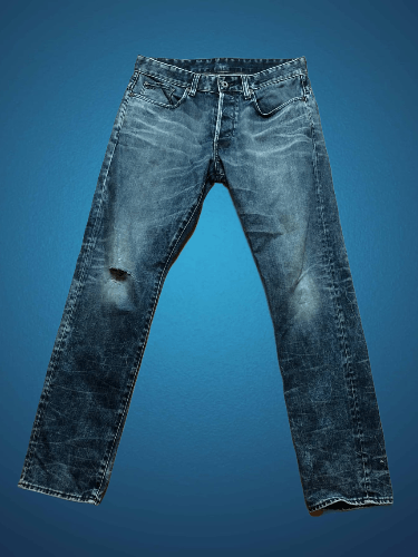 G-Star Vintage G-Star Raw 3301 Tapered Denim Jeans Size 32 Size US 32 / EU 48 - 1 Thumbnail